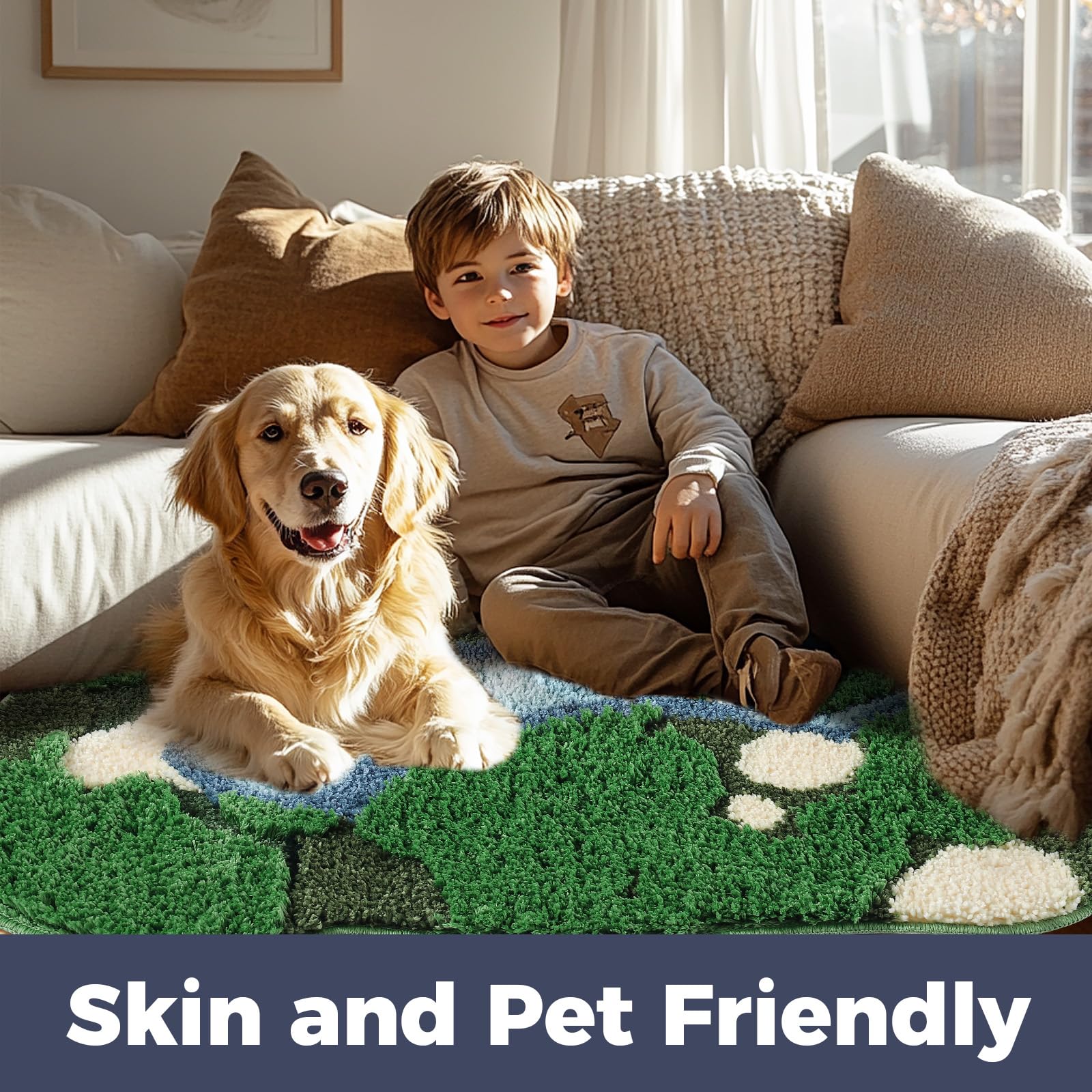 Alfombra de baño de musgo verde, ultra gruesa, suave, decoración estética 3D, bonita alfombra de baño única, súper absorbente, antideslizante, lavable, alfombra de musgo para suelo de ducha