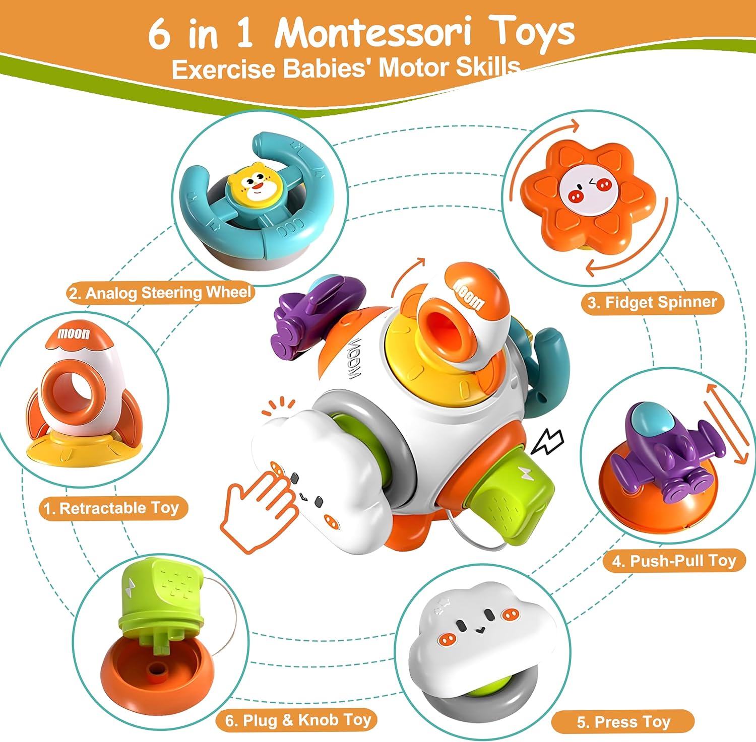Busy Cube Baby Toys