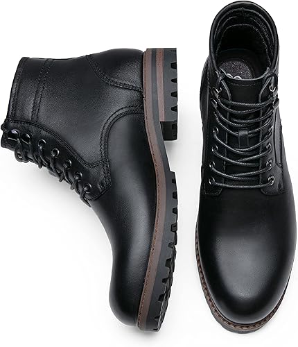 Miniatura 7 de Jousen Mens Chukka Boots Classic Leather Dress Boot