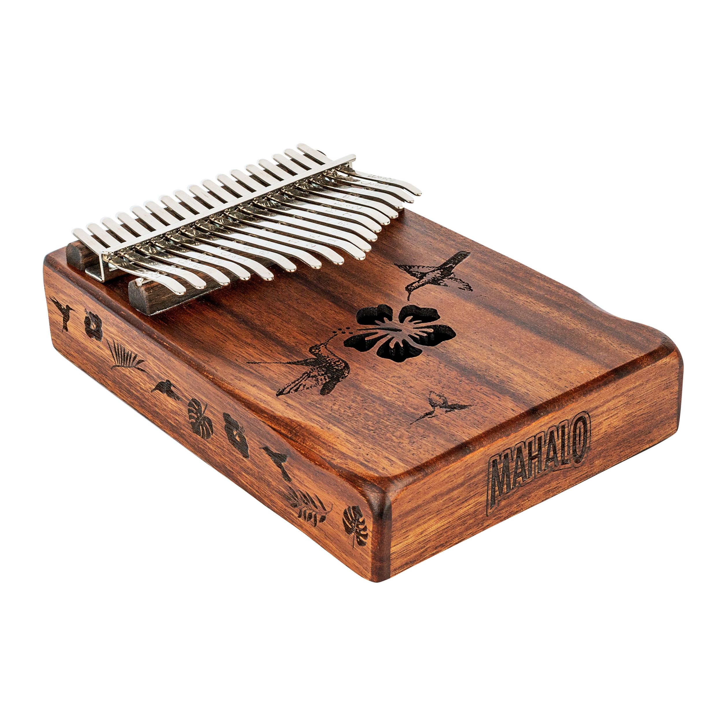 Amazon.com: Mahalo Hibiscus Kalimba (MKA17HB) : Musical Instruments
