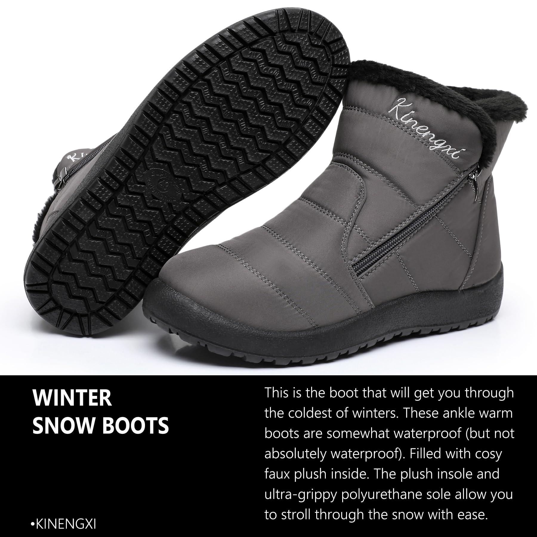 Stivali Donna Invernali Stivaletti Scarpe da Neve