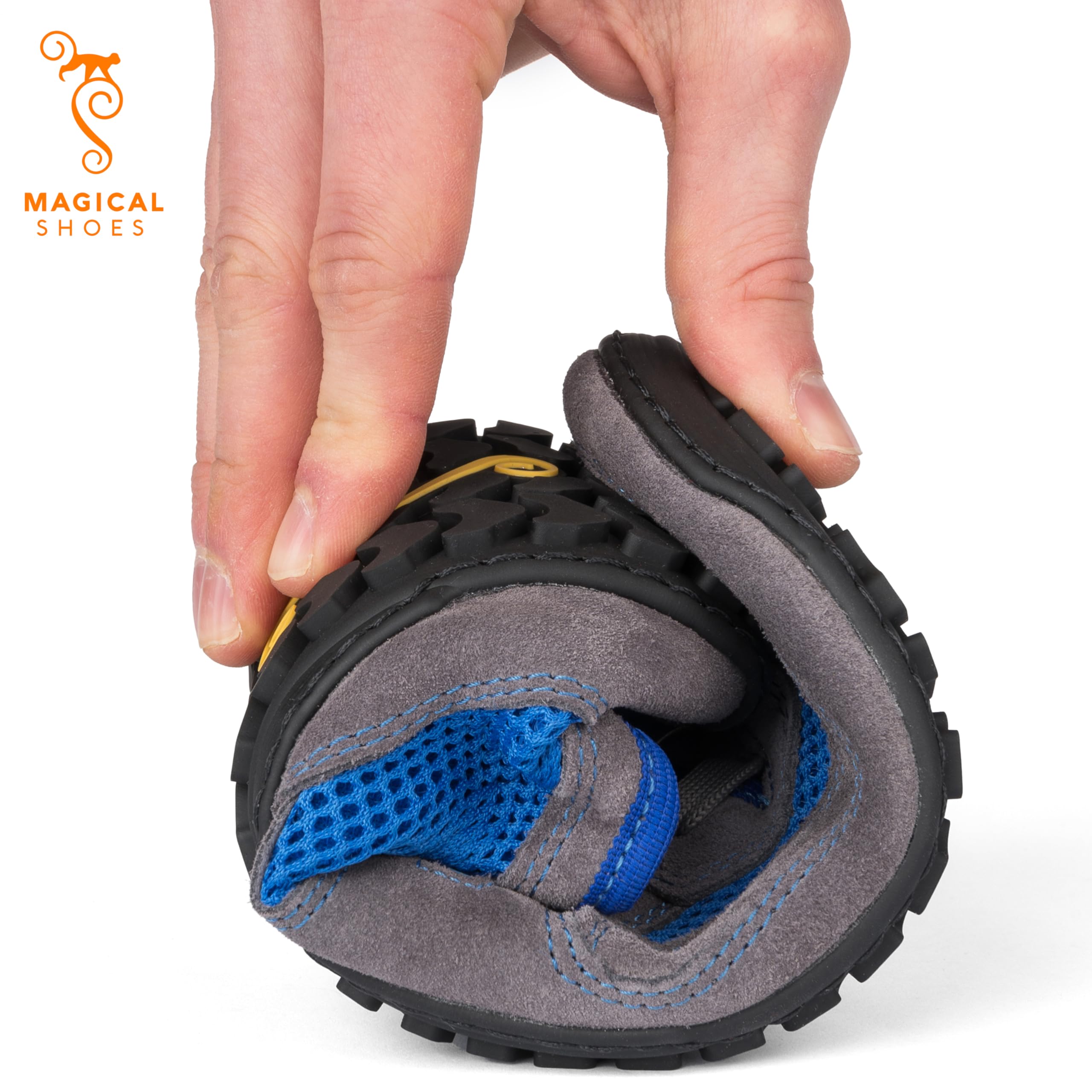 Magical Shoes Męskie Buty Sportowe, Buty Minimalistyczne, Buty Sportowe Zero Drop, Buty na co dzień, Rozmiar 38, Deep Water Blau, Explorer 2.0