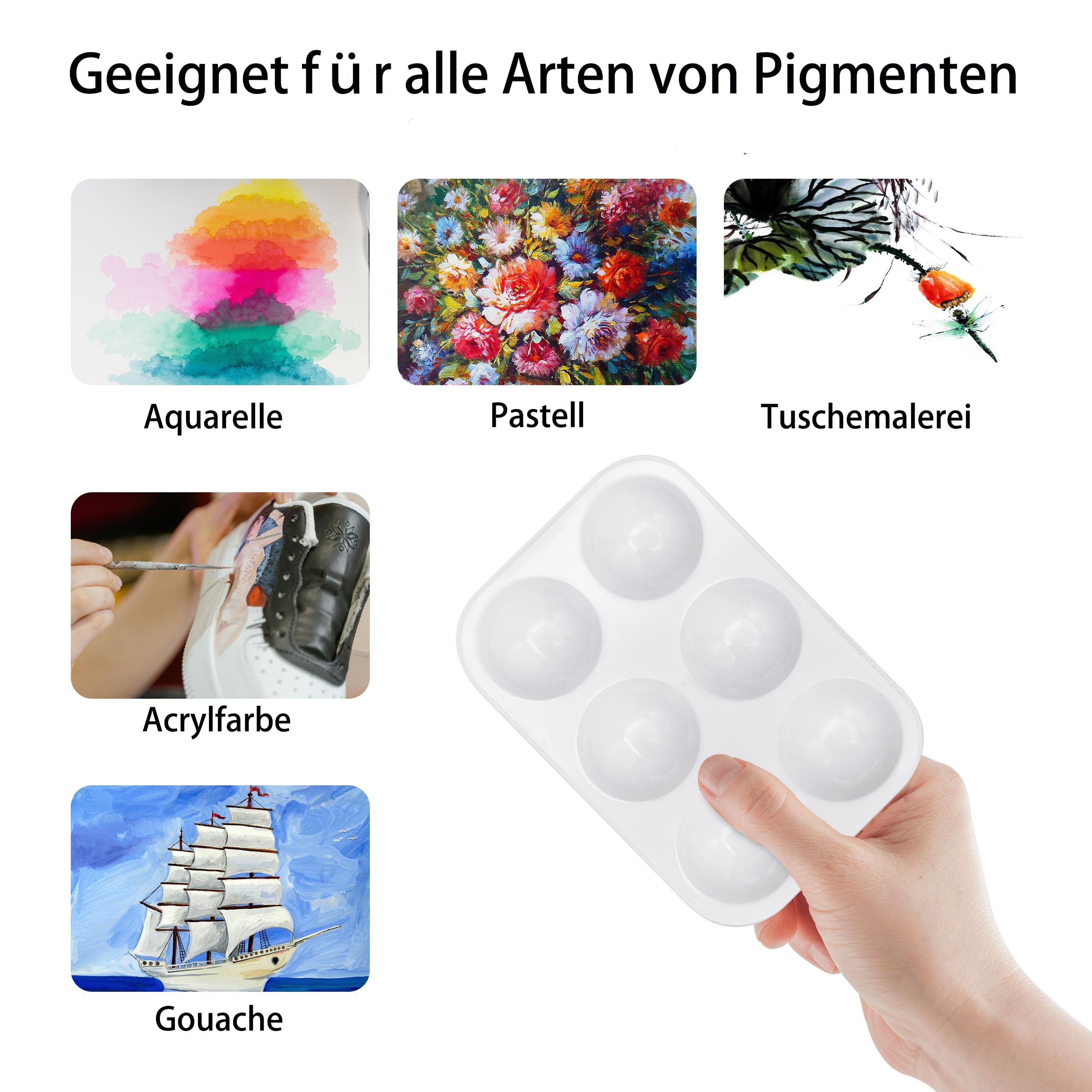 Palet Conda Ovaal 25 X 35 CM Kunststof | Kantoorartikel | 1387610