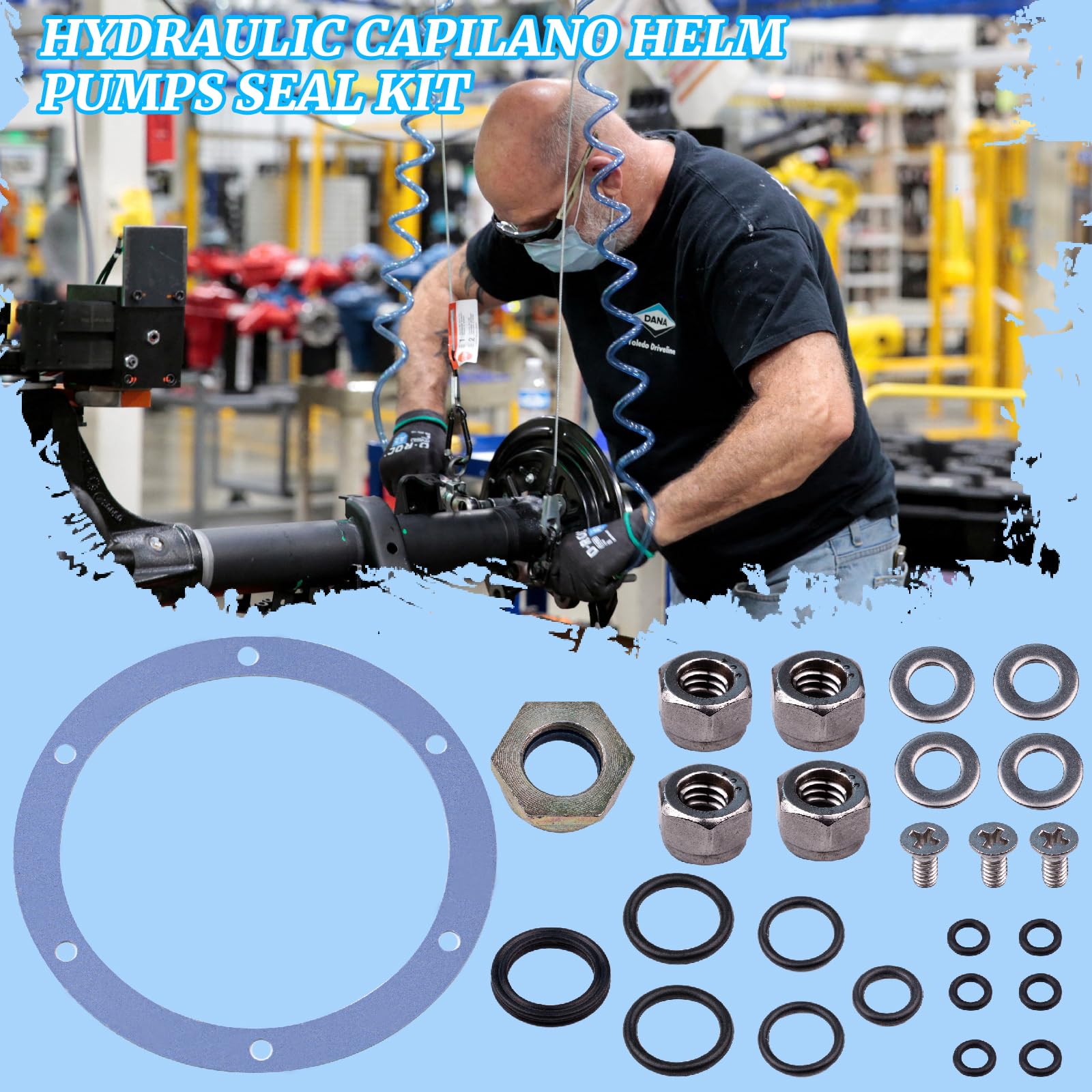 SeaStar - Older Style Helm Seal Kit - HS5151