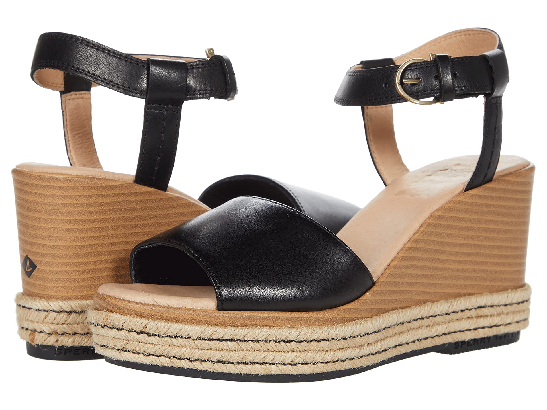 Sperry Women's Fairwater Plushwave Wedge Espadrille Sandal