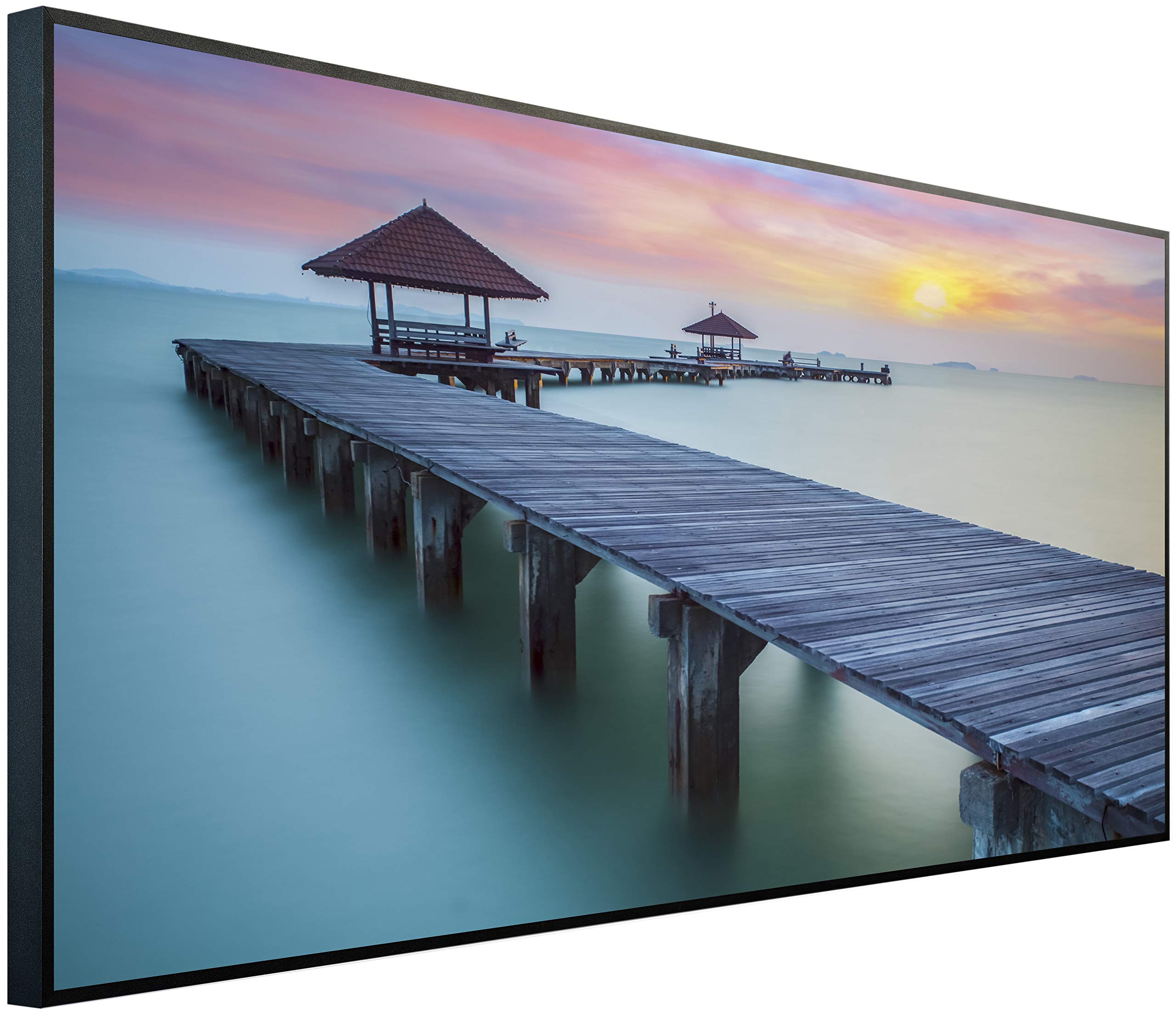 Ecowelle infrared heater with image | 1200 watts | 60x120cm | Infrared heating| | Made in Germany