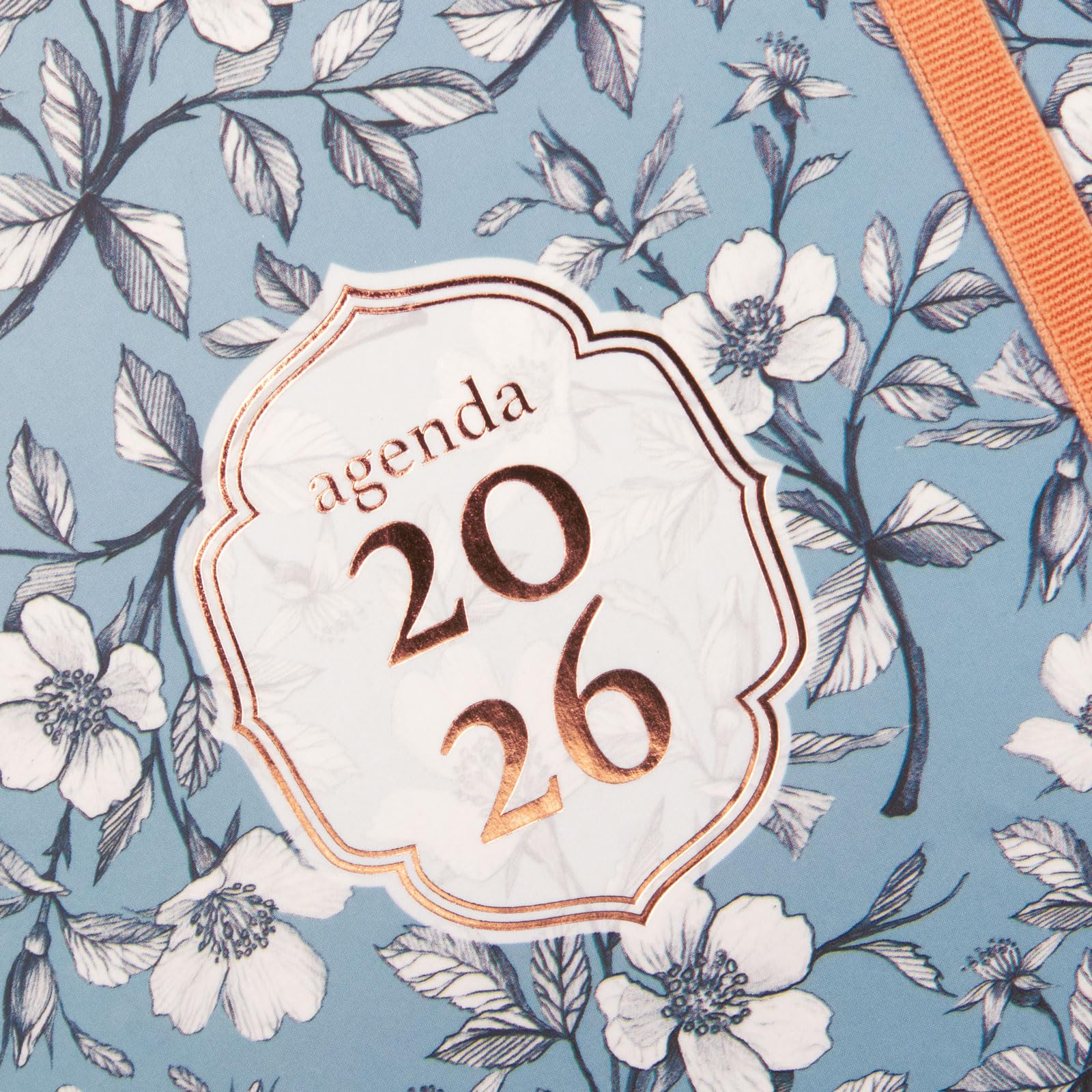 Agenda Spirale 2026 Finocam - Semaine Sur 2 Pages Verticale - Couverture Rigide, élastique - Janvier à Décembre 2026 - Format Similaire A5 - 11