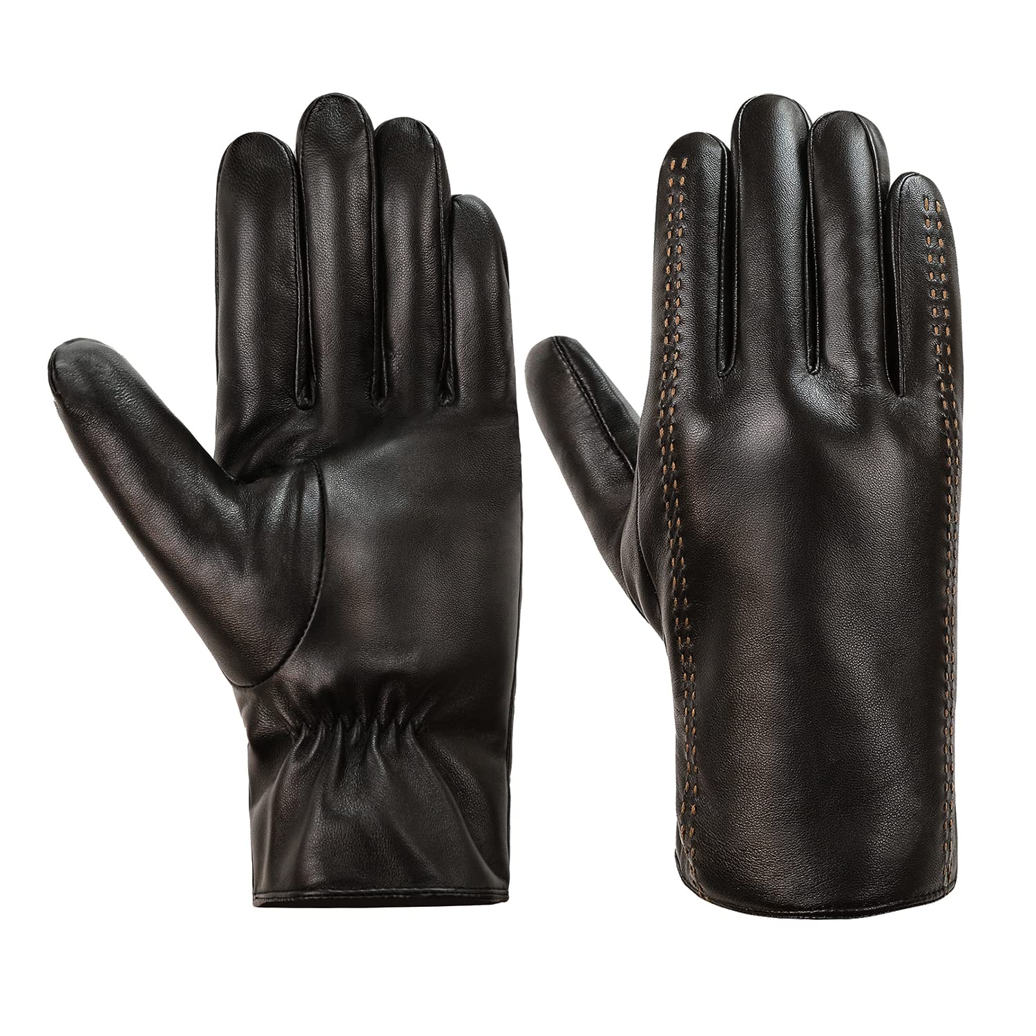 Amazon.co.uk: MaxW: Leather Gloves