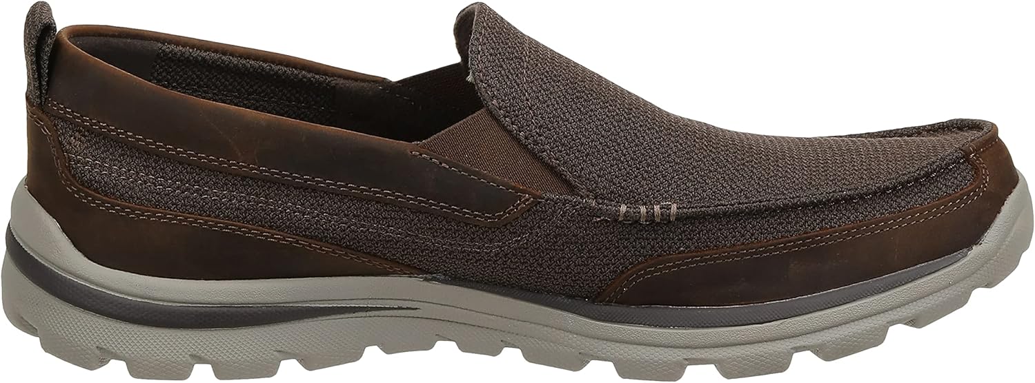 Skechers Men's Superior Milford Loafer 6.5 Brown