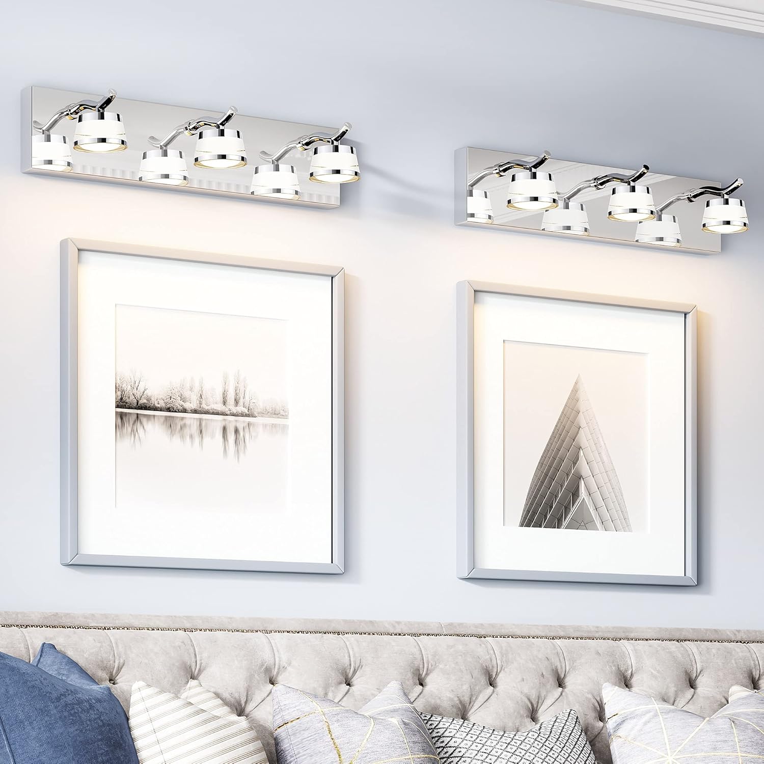 Nеw Prоduсt YITAHOME LED 3 Vanity Light Fixture Decor Bathroom Modern Lighting Fixture Over Mirror Light Bath Wall Sconce Vanity Lights 4000K Neutral White Wall Sconce for Makeup Dressing Table Rеvіеw Prоduсt YITAHOME LED 3 Vanity Light Fixture Decor Bathroom Modern Lighting Fixture Over Mirror Light Bath Wall Sconce Vanity Lights 4000K Neutral White Wall Sconce for Makeup Dressing Table