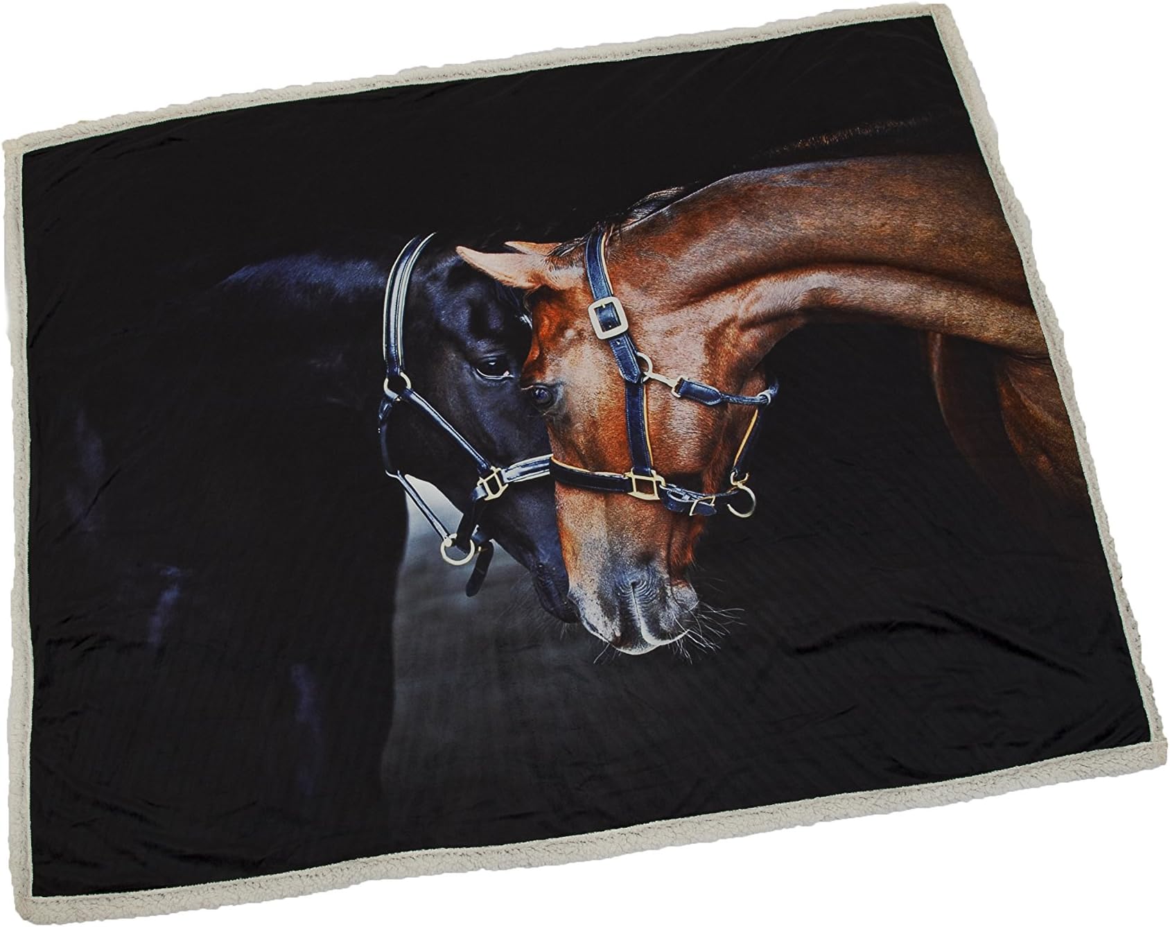 Country Matters Old Friends Soft Touch Throw, Polyester, Multi-Colour, Single