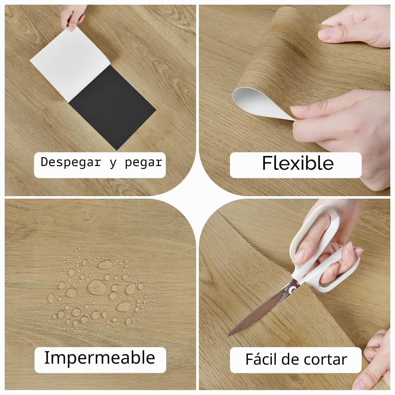 24 Piezas Suelo Vinilo Autoadhesivo Marrón Parquet Laminado Para Suelo Antideslizante Suelo Vinilo Efecto Madera Para Baño Cocina Impermeable Losetas Vinilicas 90cm x 15cm Suelo PVC