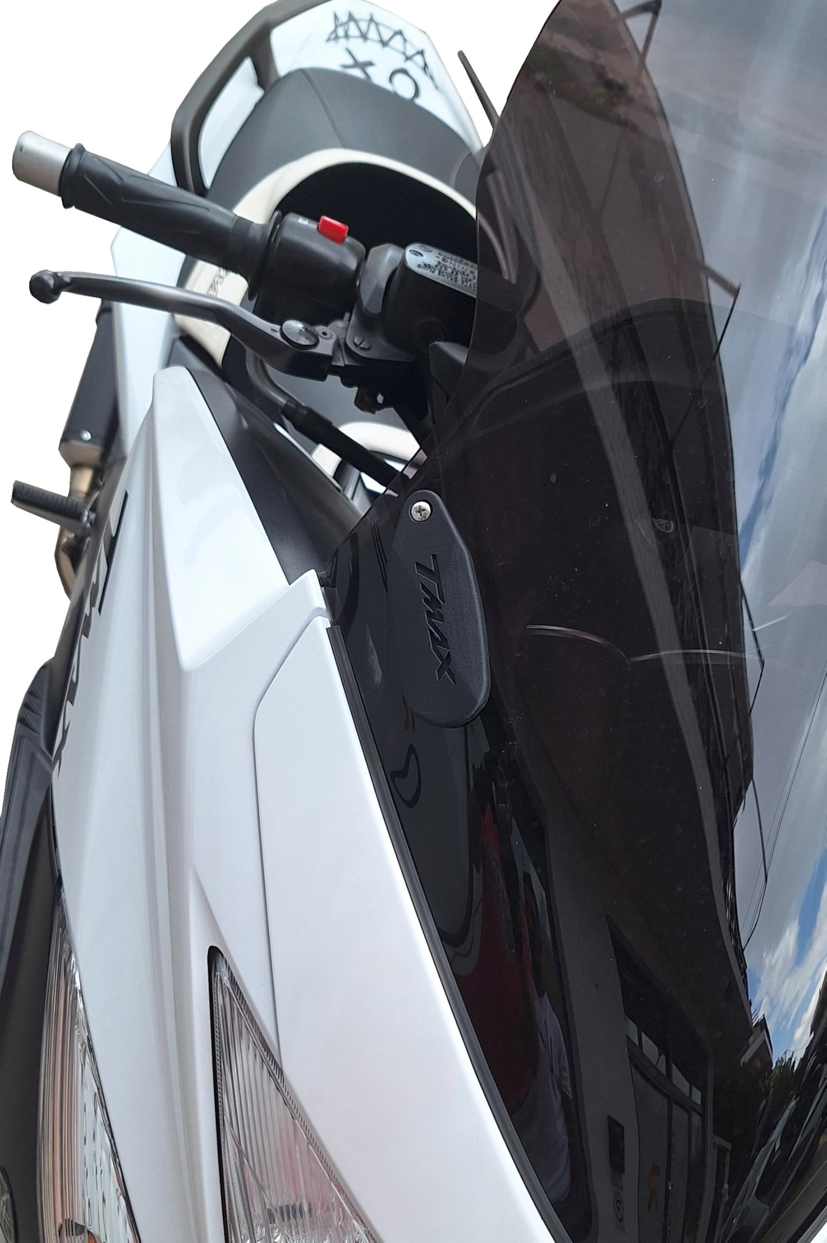 MOTORISE piastre di chiusura per specchietti compatibili con Yamaha T-Max 500 2008-2011