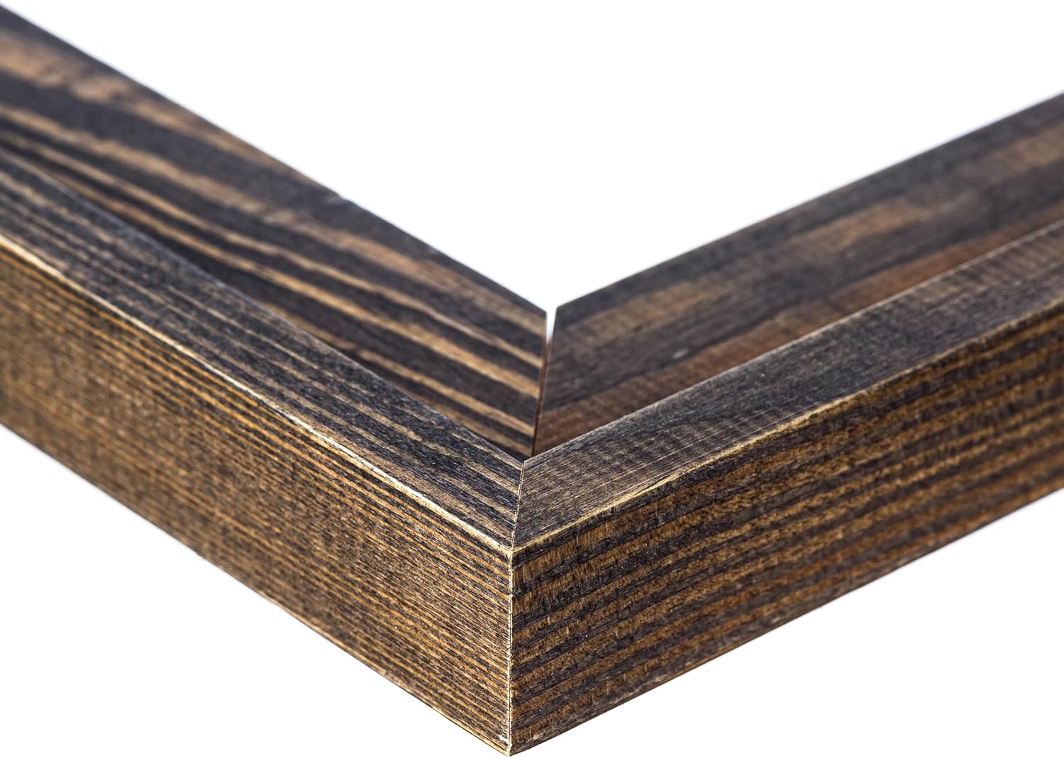 SimpleMe 20x24 Solid Wood Poster Picture Frame - Rustic Natural Wooden Wall Photo Frames, Grey