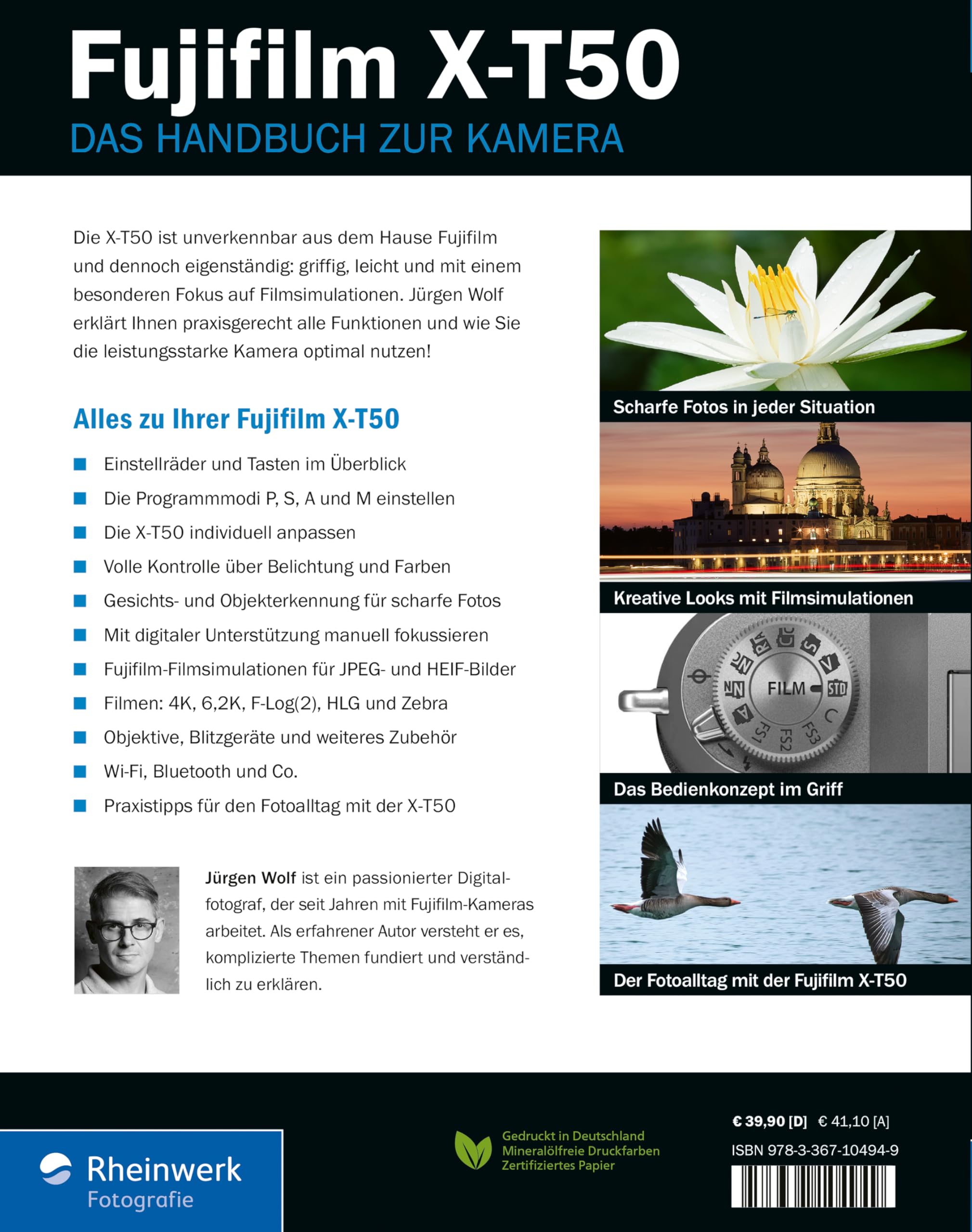 Fujifilm X-T50: Das Handbuch zur Kamera. Praxiswissen und Profitipps zu Ihrer X-T50