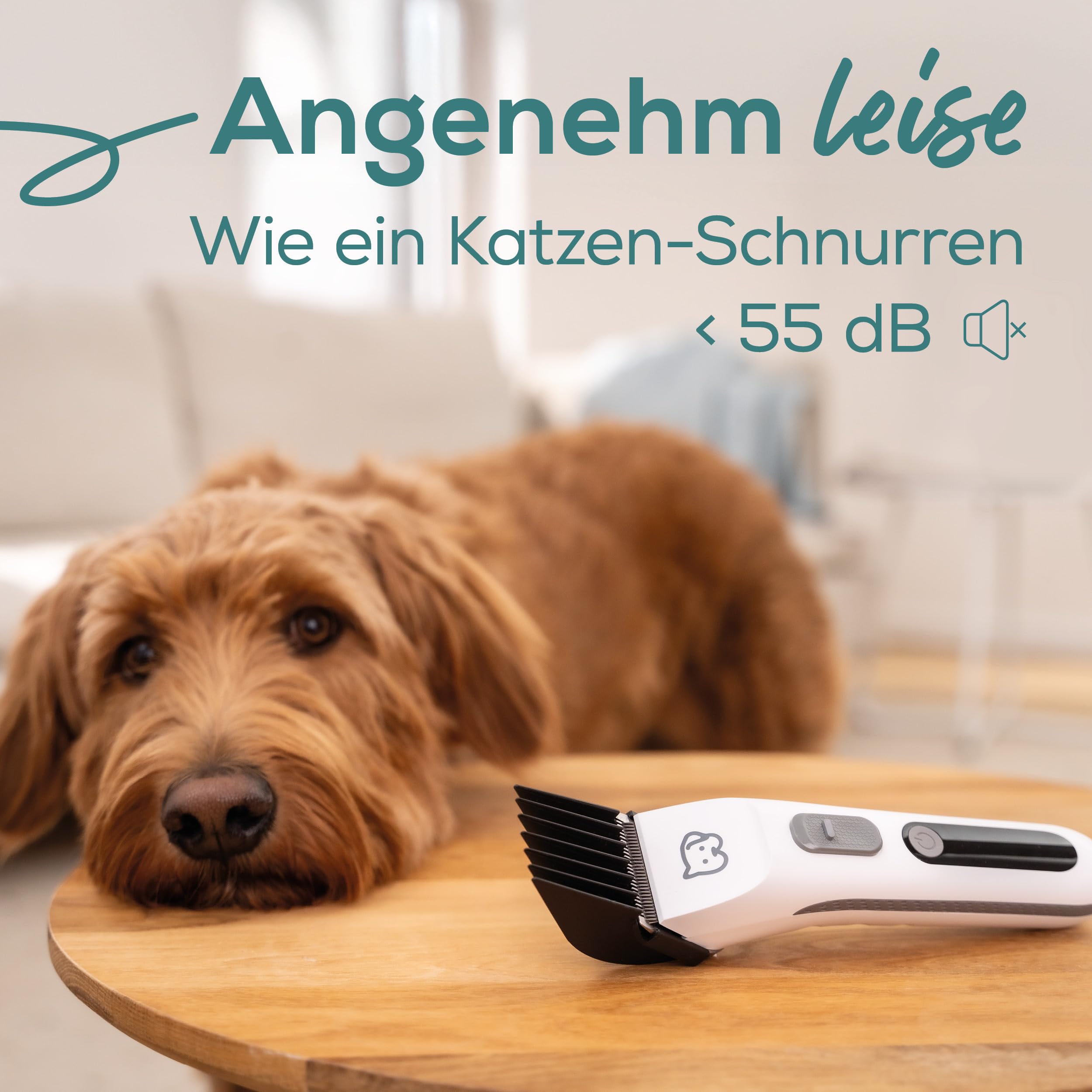Beurer Love Your Pet Schermaschine "Fluffy" für Hunde und Katzen, leise