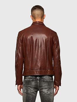 Amazon.co.jp: [Diesel] (ディーゼル) メンズ レザージャケット