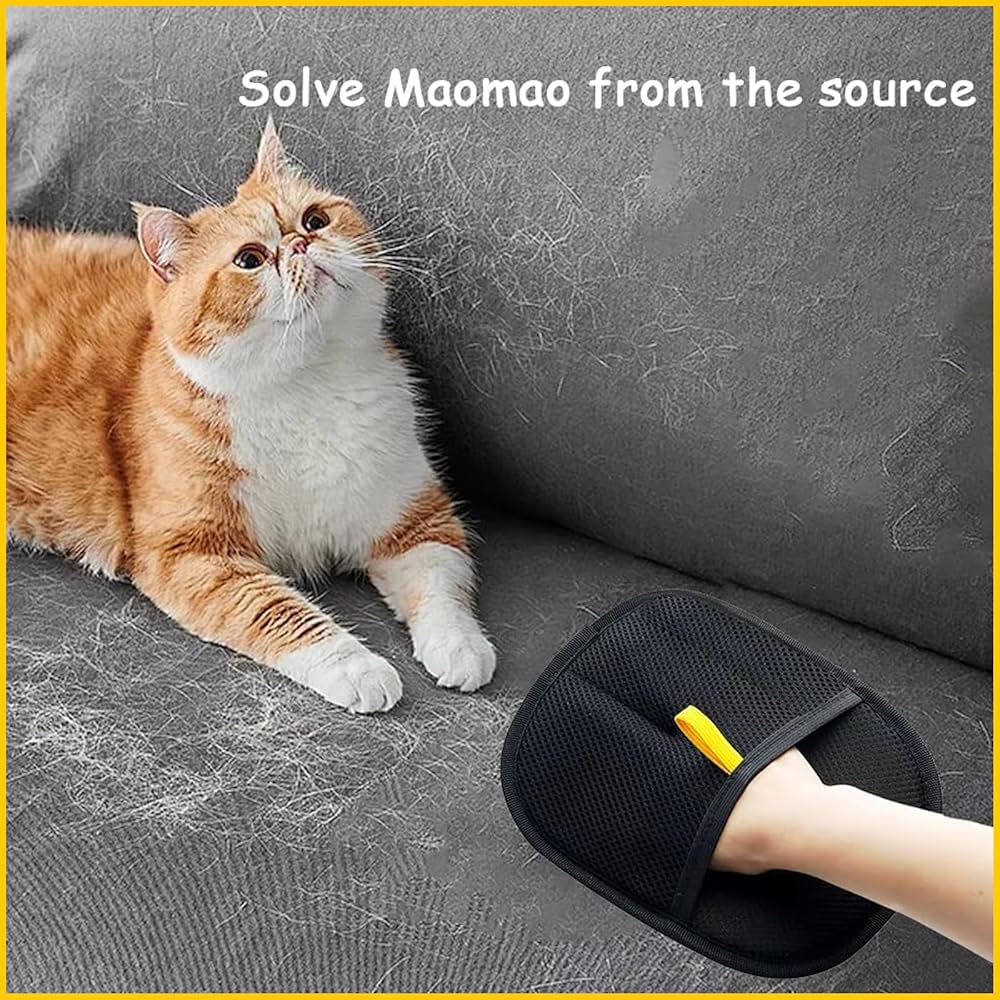 Yomi Pet, Yomi Pet Hair Remover Glove, Pets Hair Remover Electrostatic Gloves, Reusable Double Sided Grooming Glove for Pets Hair, Quick Easily Clean Hair from Furniture and Clothes (1pcs) : Amazon.ca: Pet