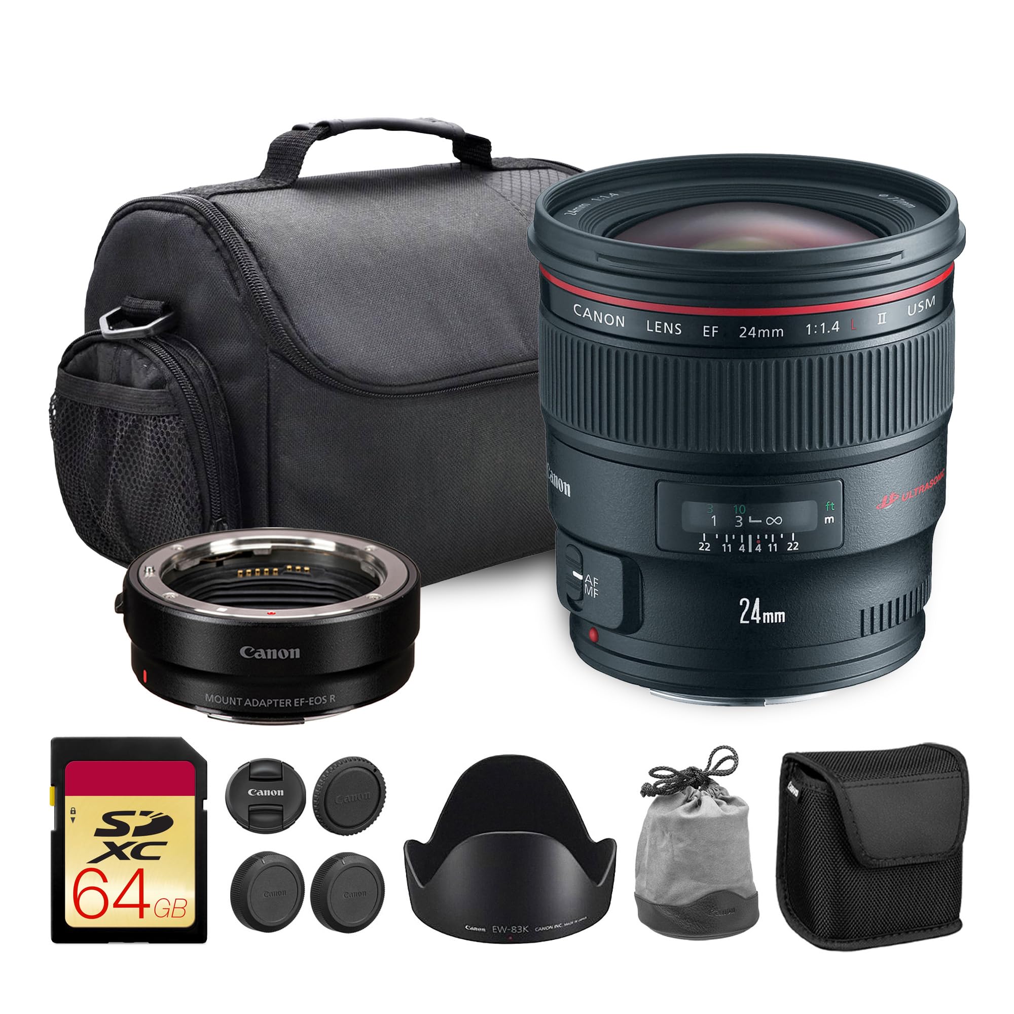 Amazon.com : Canon EF 24mm f/1.4L II USM Lens | L-Series Wide