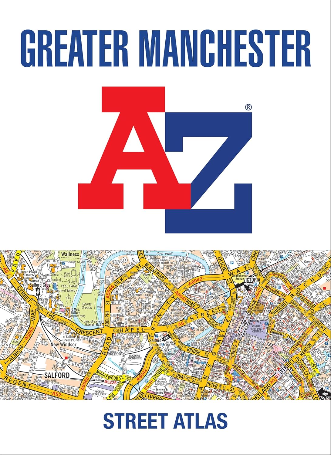 Greater Manchester AZ Street Atlas Amazon.co.uk AZ Maps