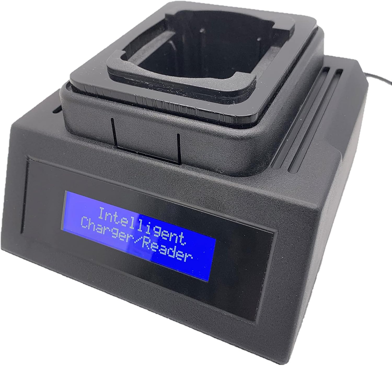 Rapid Desktop Charger & Data Reader Compatible with Motorola Impres & Impres 2 APX5000 APX6000 APX6000LI APX6000XE APX7000 APX7000XE APX8000 APX8000XE SPX2200 | Power Supply and Cord Inc | Made In USA