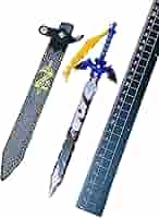 30cm錆びたマスターソード ゼルダの伝説 ミニチュア キーホルダー アクセサリ Amazon.co.jp: マスターソードセット ミニ武器 剣 槍 弓 矢 盾