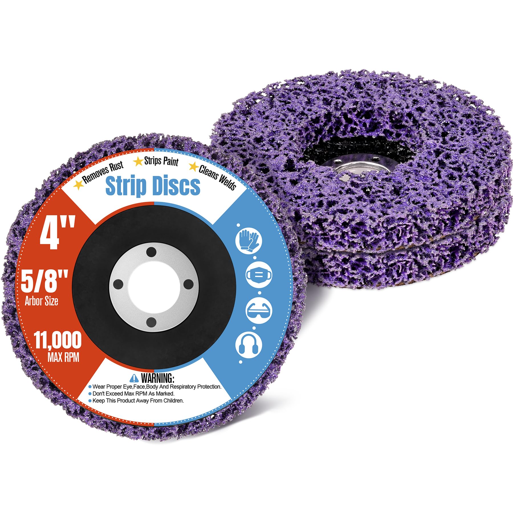 Paint Rust Remover Stripping Discs for Angle Grinder -8 Paint Rust Remover Stripping Discs for Angle Grinder -8