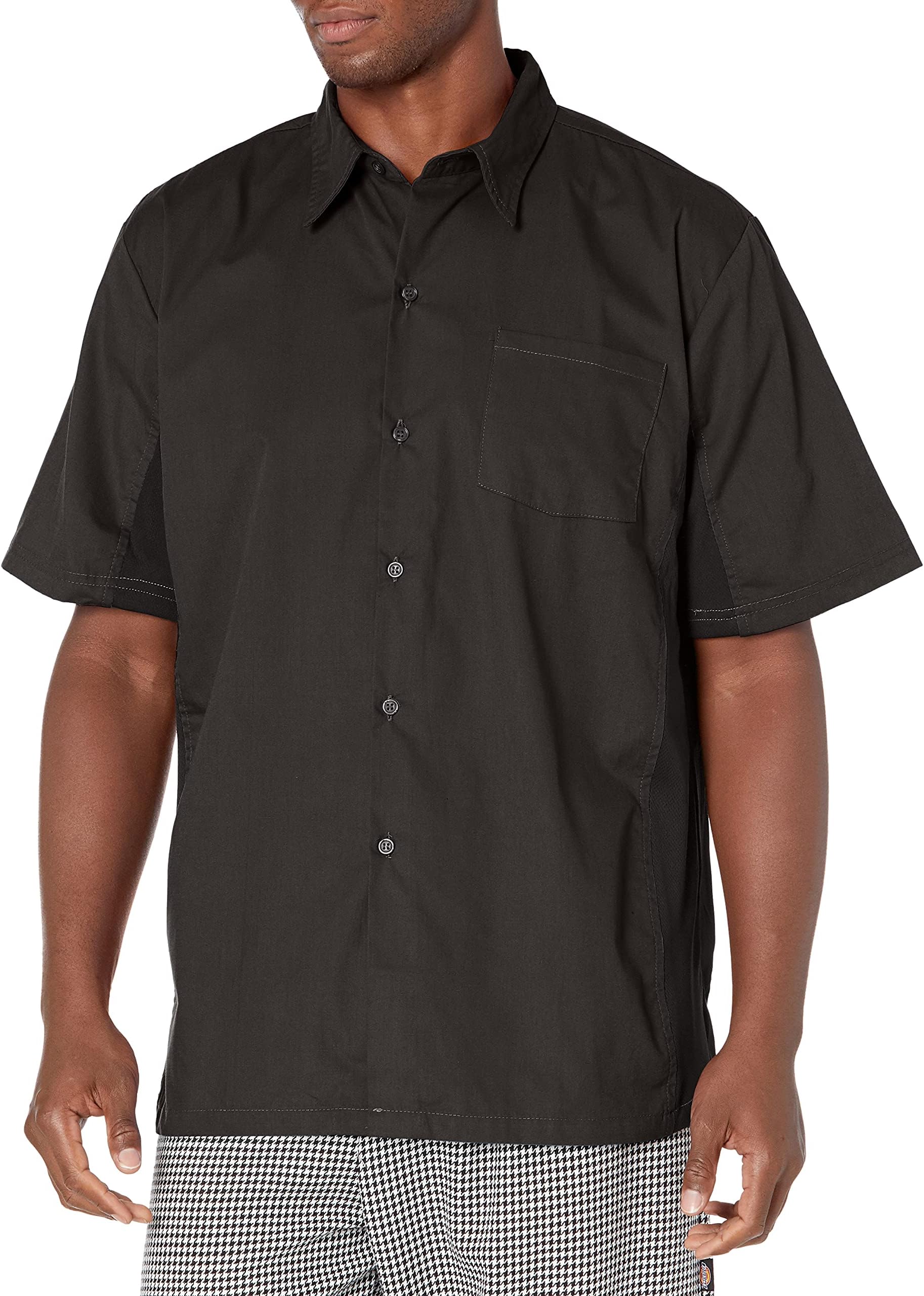 Chef CodeMen's Cool Breeze Cook Shirt Work Utility Button Down Shirt