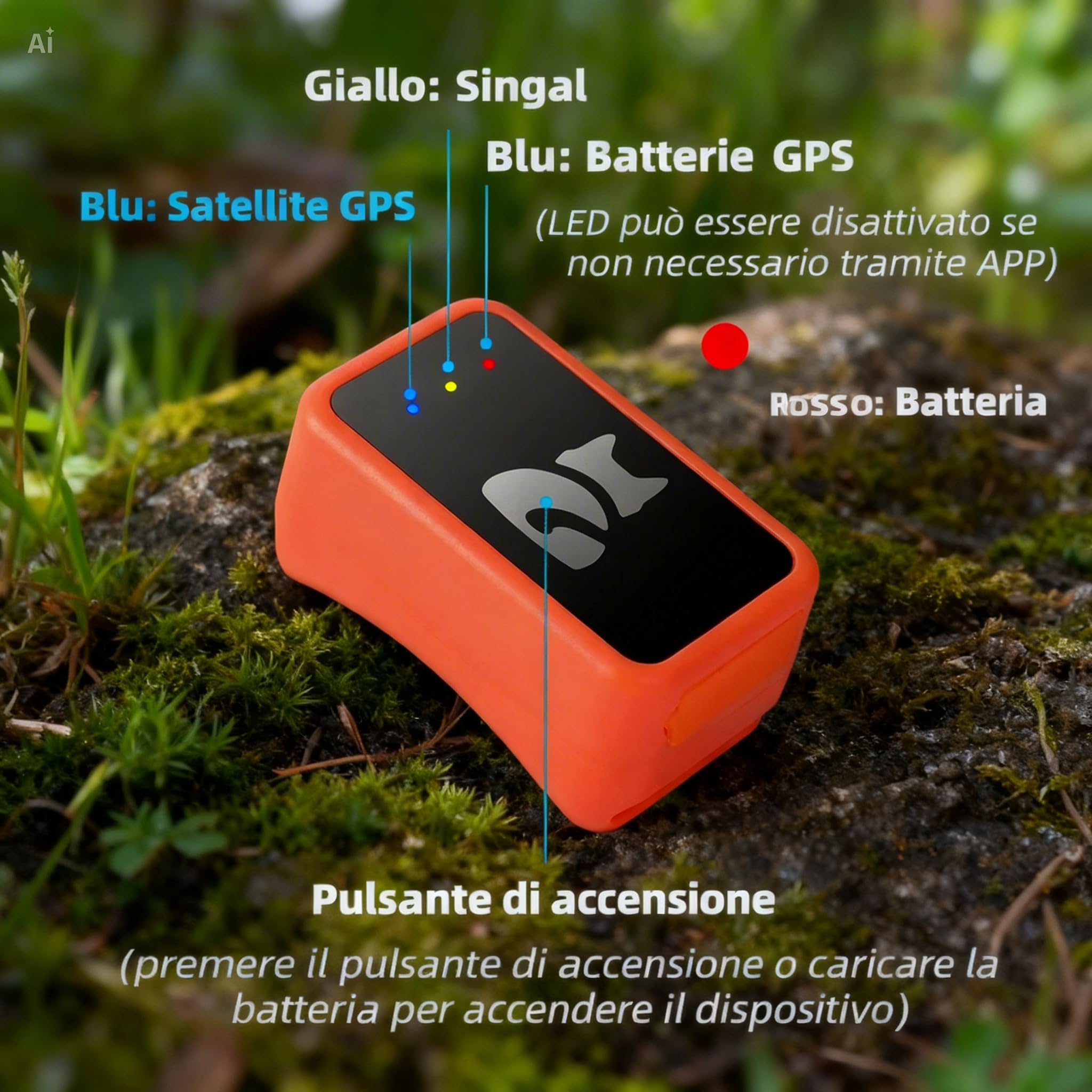 GPS-Tracker für Hunde und Katzen, wasserdicht, mit kostenloser App – Echtzeit-Tracking, Perimeter-Alarm, Verlaufsverlauf, funktioniert mit Nano-SIM-Karte 4G