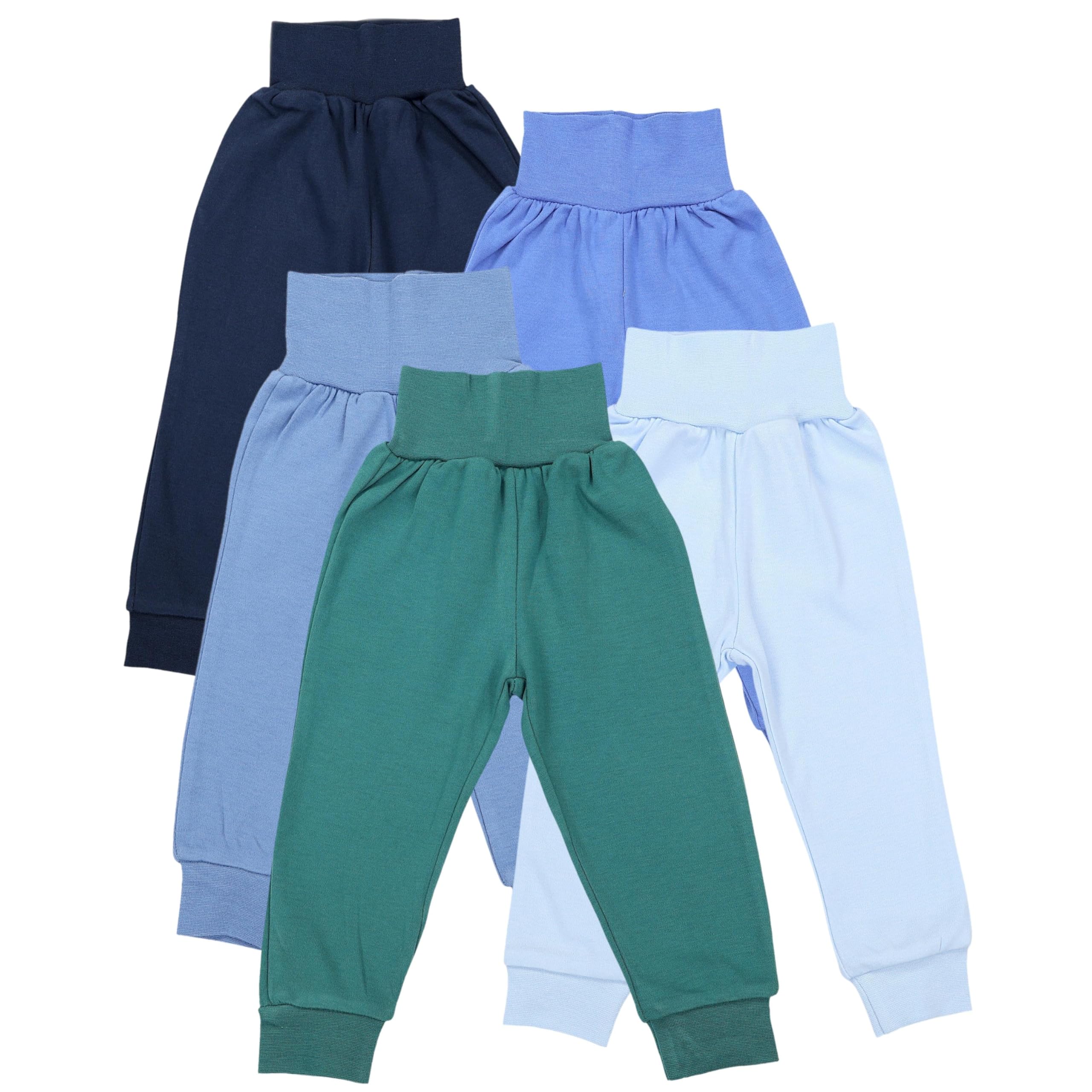 TupTam Pantaloni Bambino 5 Pezzi Cotone Morbidi Comodi