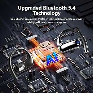 PPBP AI Translation Earbuds Real Time,182 Language Translator Earbuds,5-in-1 Open Ear Translator Device,Audifonos Traductores Ingls Espaol,Translating Earbud for Travel Learning with Charging Case