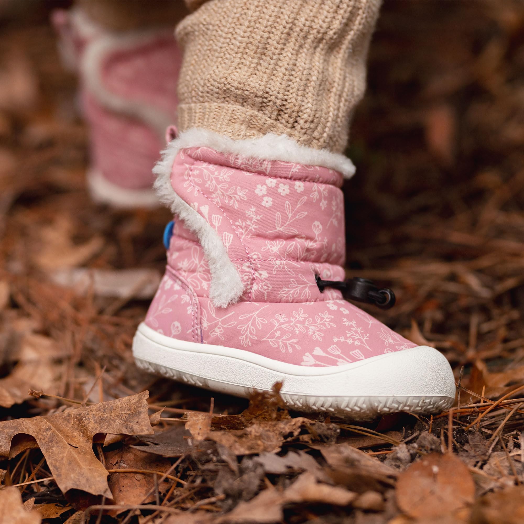 Jan & Jul Botas de nieve aisladas para bebé, ligeras, con forro de piel sintética