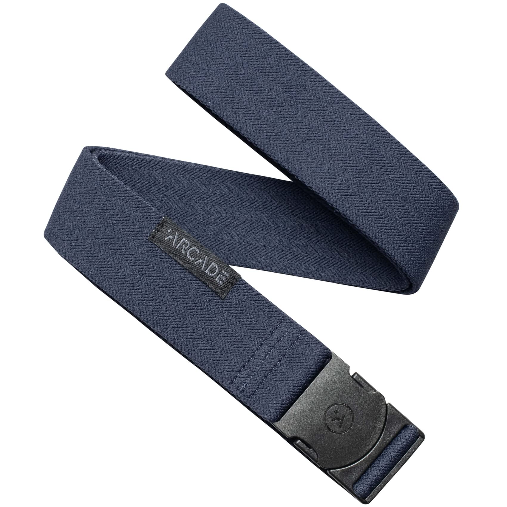 ArcadeBelt Mens Adventure Ranger Belts: Heavy Duty Elastic Webbing, Non-Metal Travel Friendly Buckle, Color, One Size