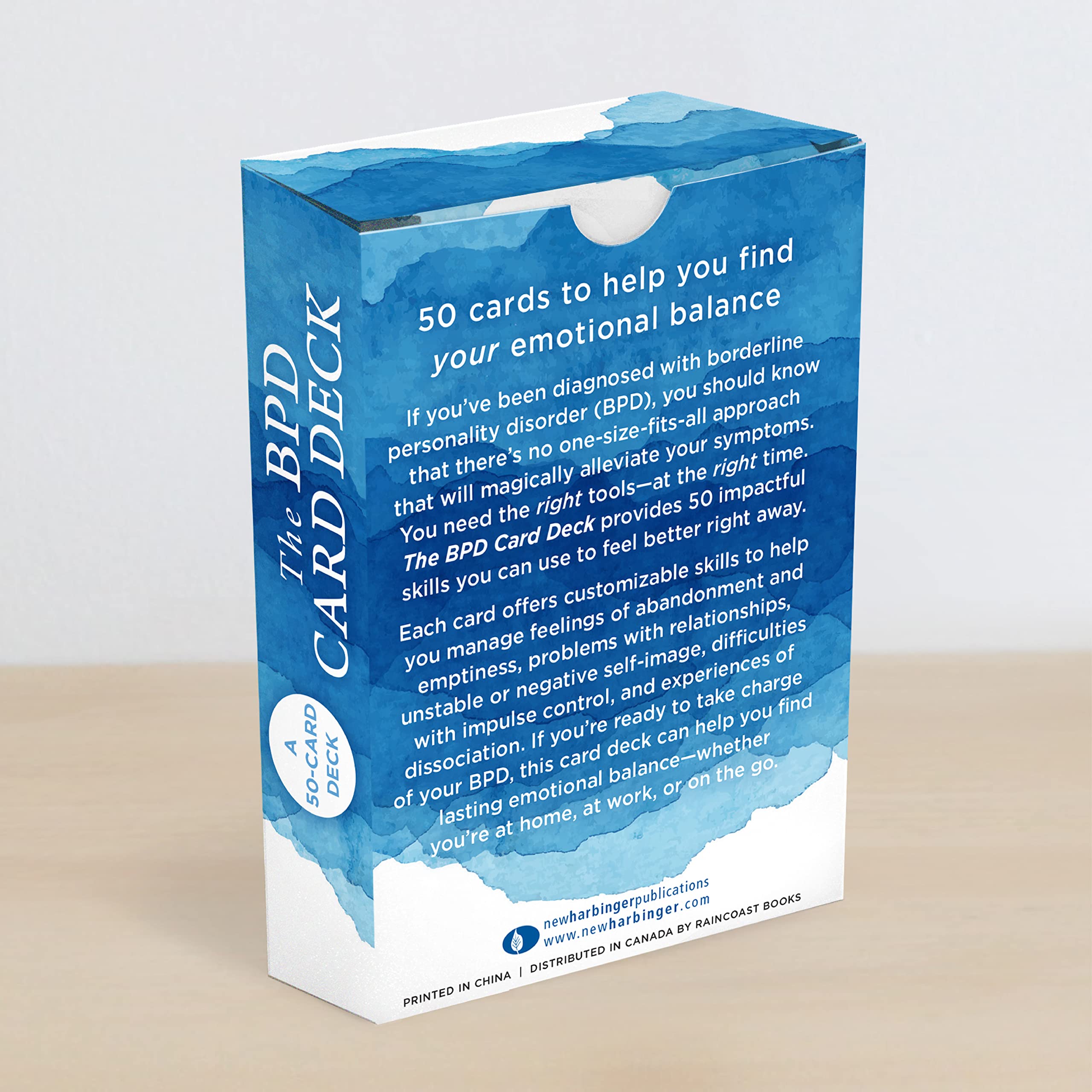 The BPD Card Deck: 52 Ways to Balance Emotions and Live Well with Borderline Personality Disorder