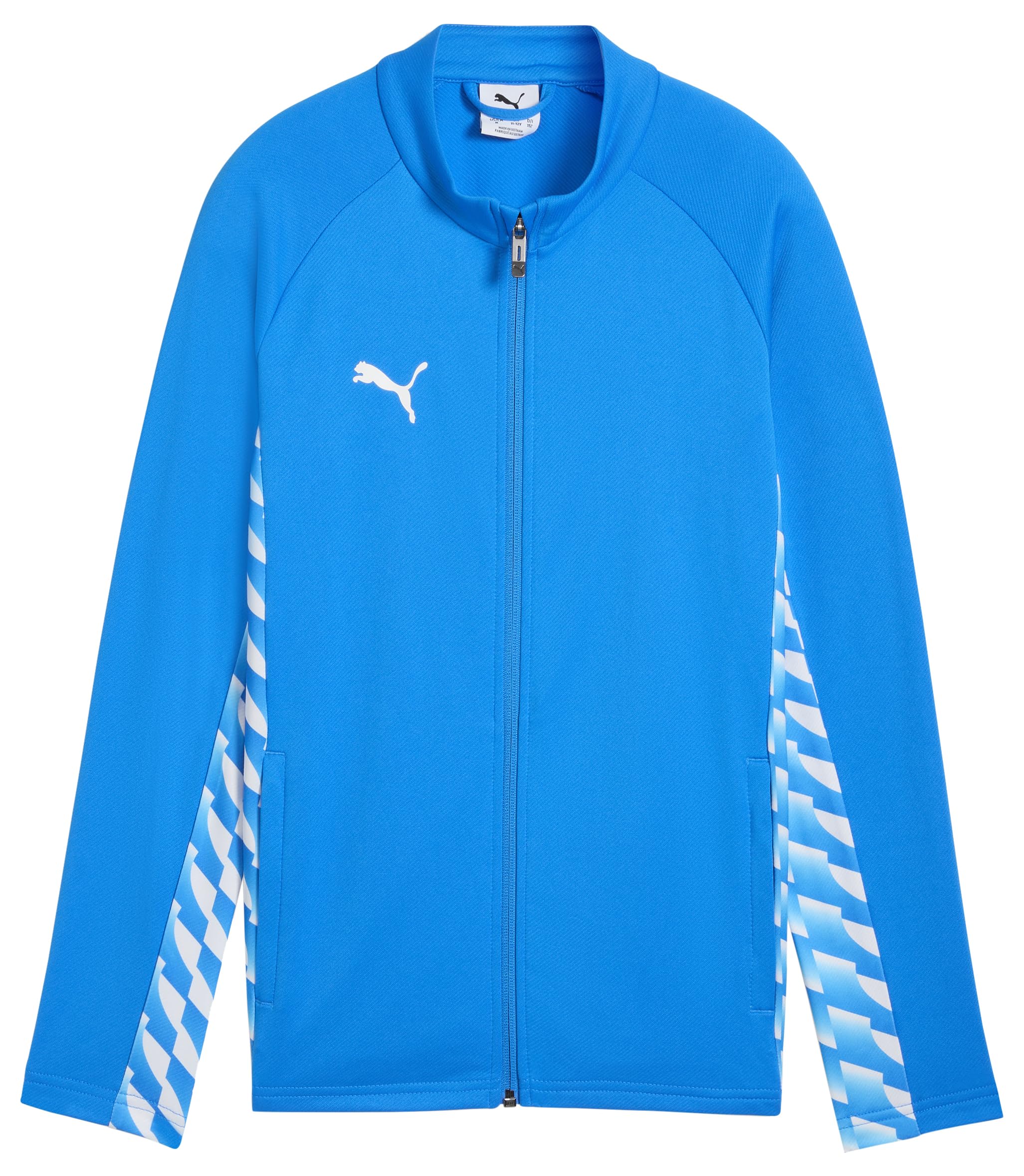 PUMA teamLIGA26 Training Jacket Jr, 152, Electro Royal White-Electro Royal