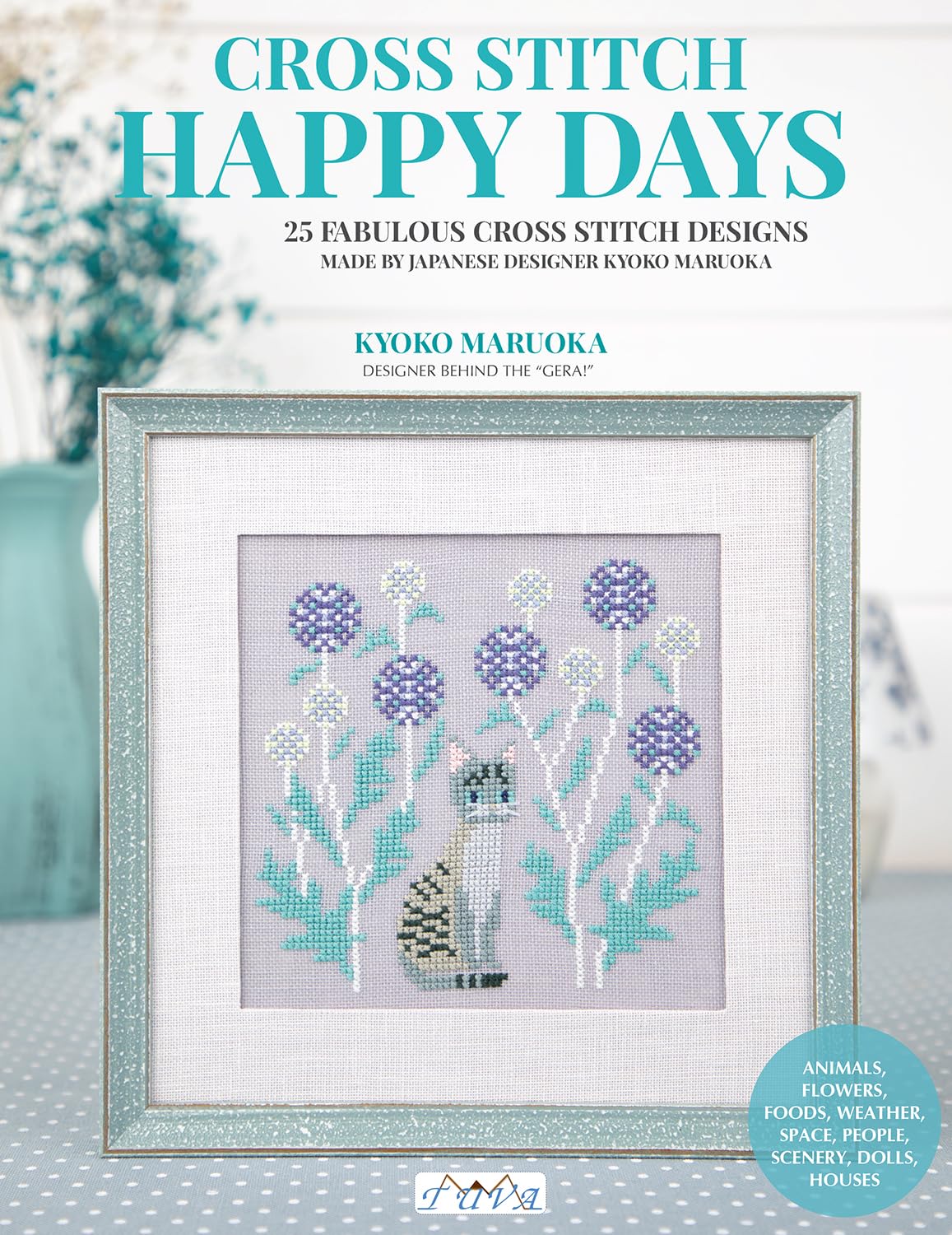 Amazon | Cross Stitch Happy Days: 25 Beautiful Cross-Stitch
