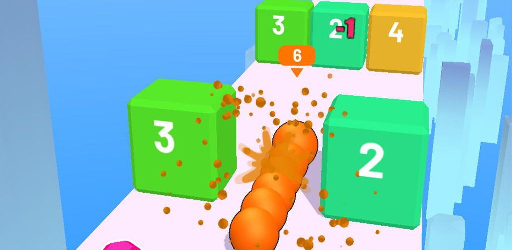 Snake Run 3D Blocks Going Balls Perfect Stack