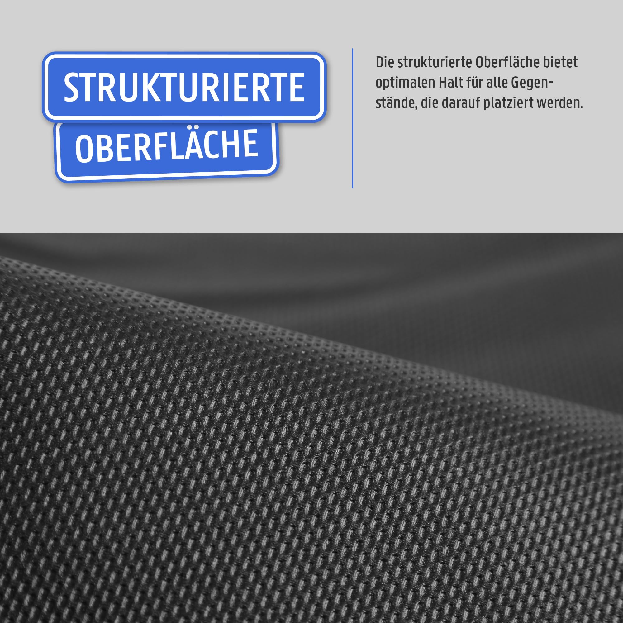 Tapis Antidérapant Caoutchouc 125x160cm - Découpable Universel Pour Coffre Voiture - Imperméable Et Robuste