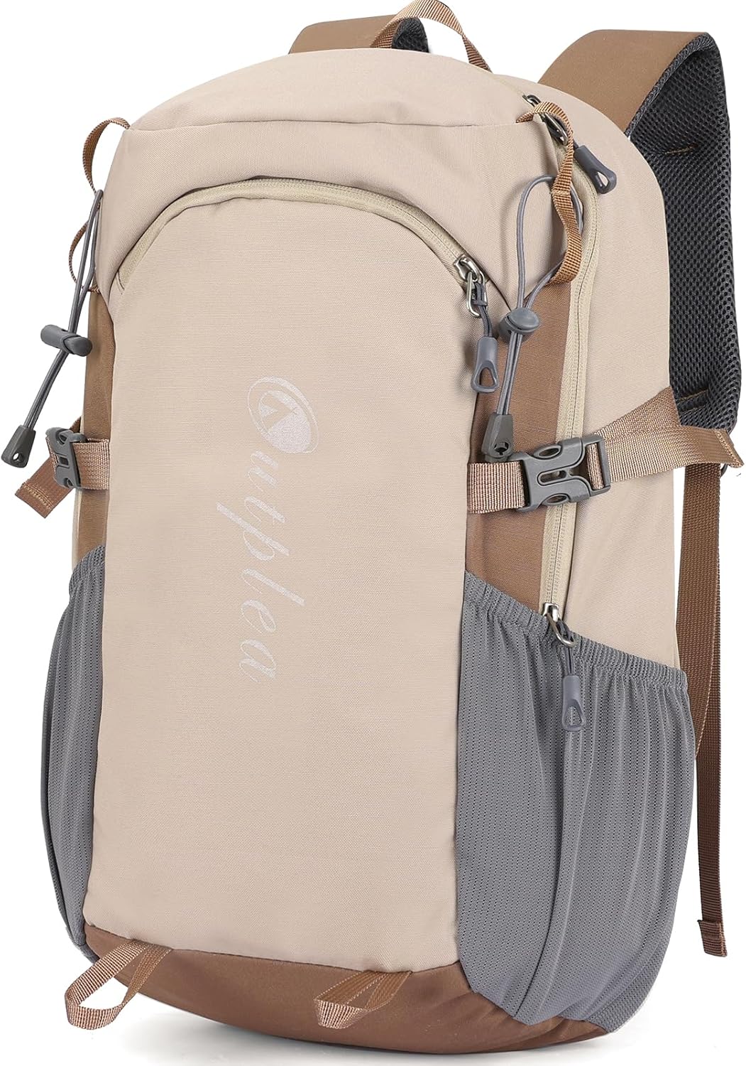 20L Waterproof Khaki Hiking Daypack for Men & Women with Chest Strap