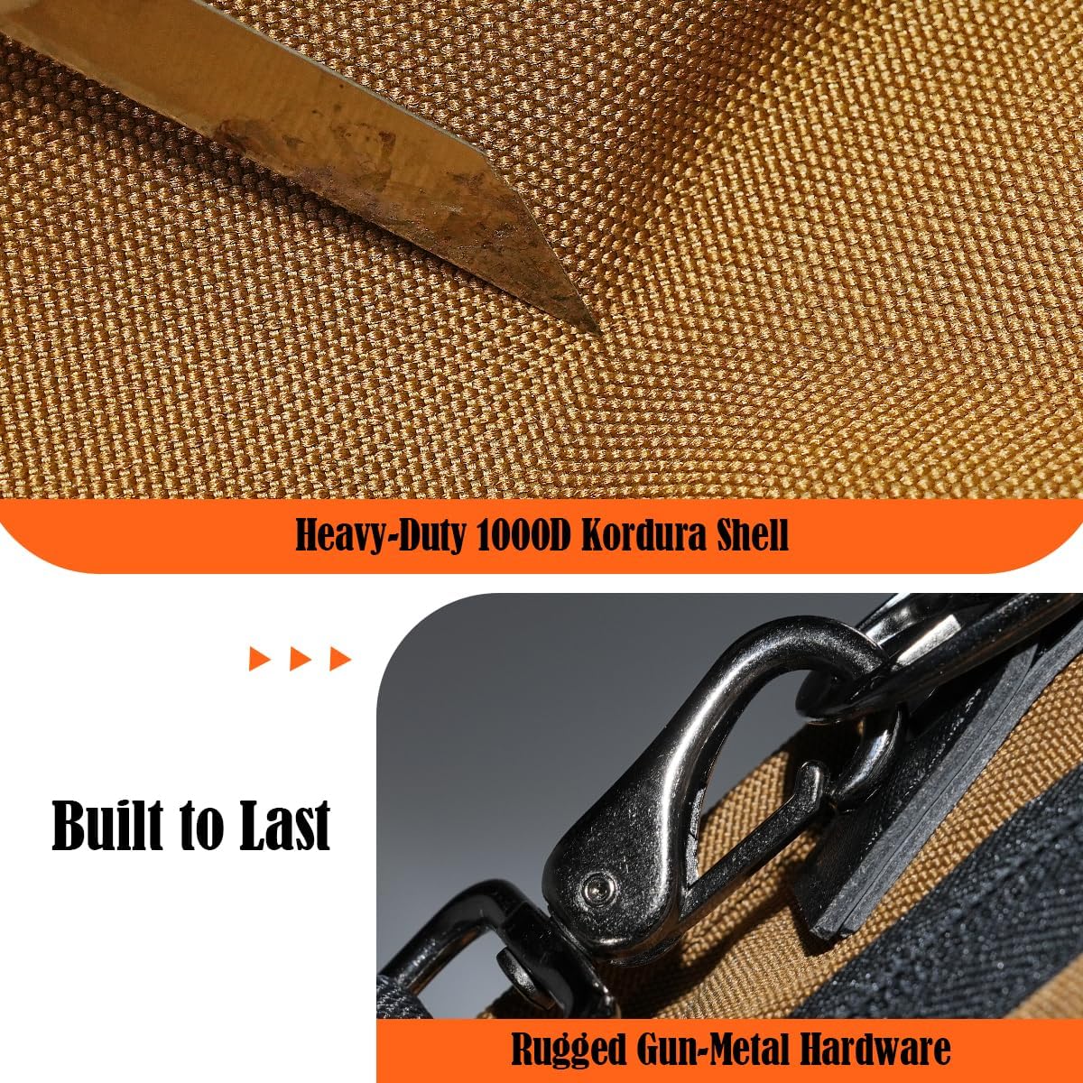 WELKINLAND 14-Pockets Travel Messenger Bag for Men, 13" Tablet Shoulder Bag Men, 15L-Roomy Men's Shoulder Bag Expandable, Comfortable EDC Crossbody Bag for Man, Heavy-Duty Mens Messenger Bags for Work - Image 7