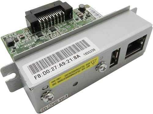 Miniatura 2 de JEM&JULES UB-E04 Interfaz Ethernet C32C824541 con USB para Epson TM-U220PB T81 U288 T88IV