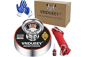 Magnet Fishing Rope 200FT, 500LBS Pull Force Fishing Magnet