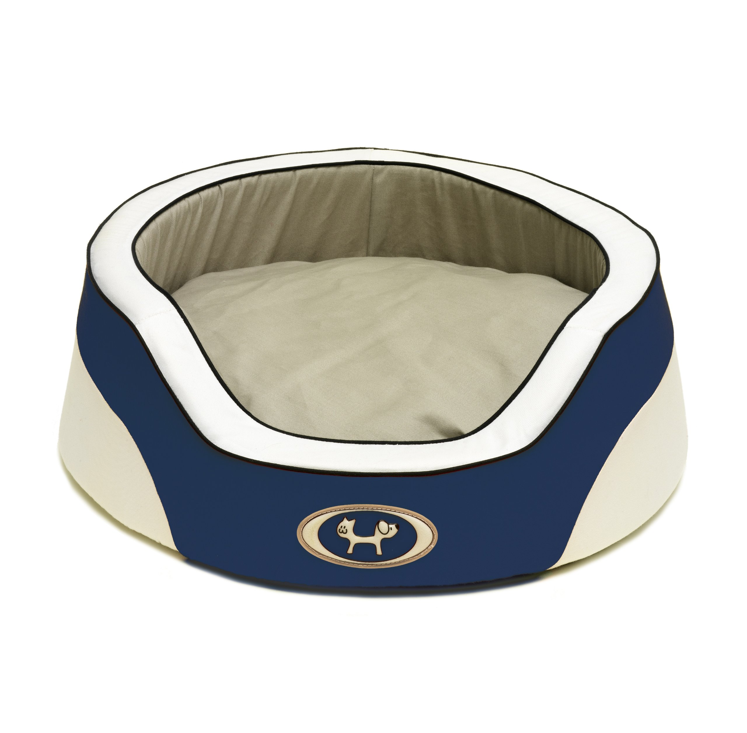 PetegoUnited Dreams Turin Pet Bed, Blue, 35 1/2 Inches by 11 3/8 Inches