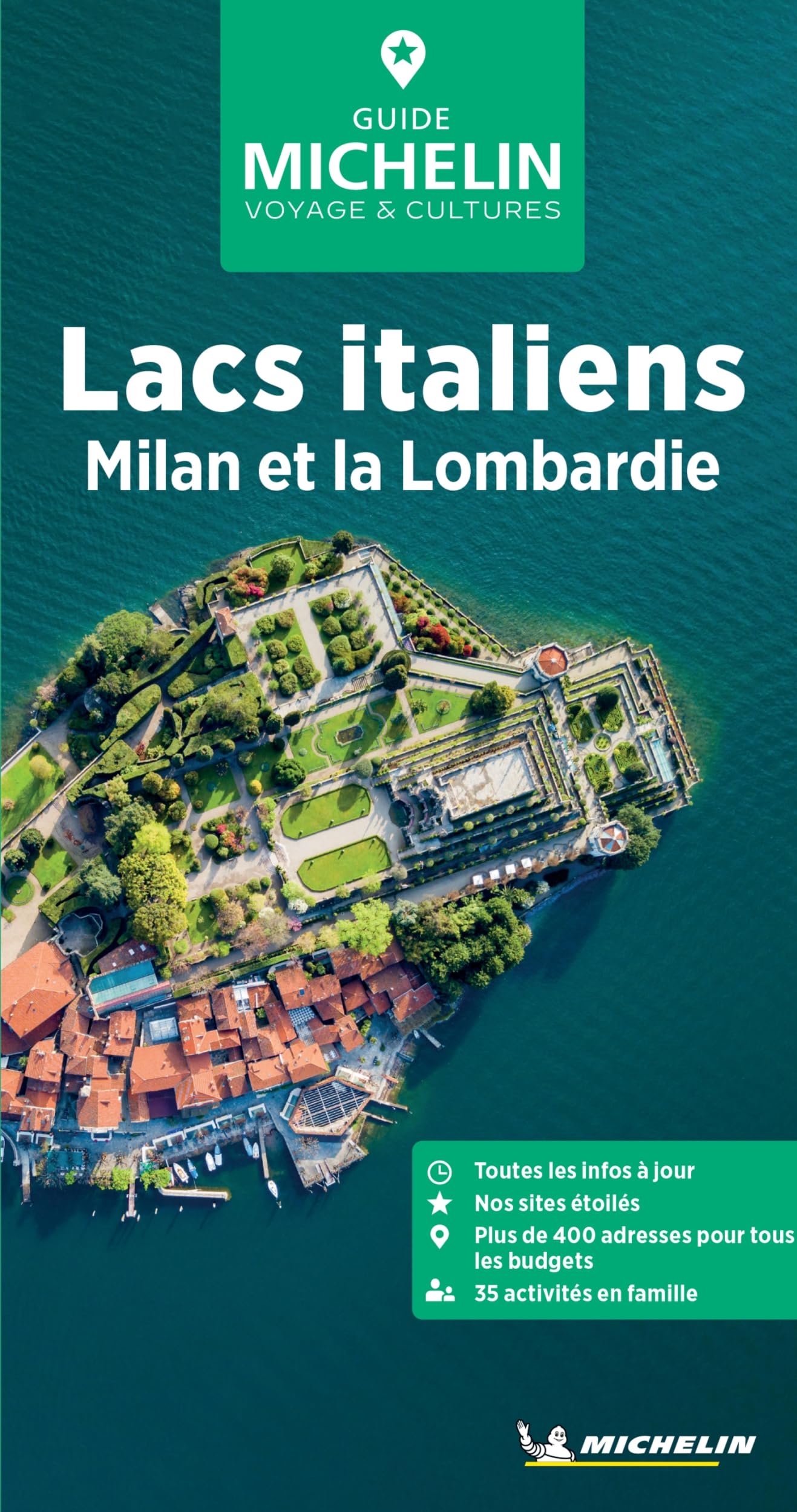 Lacs italiens / Milan / La Lombardie GVF (Le Guide Vert)