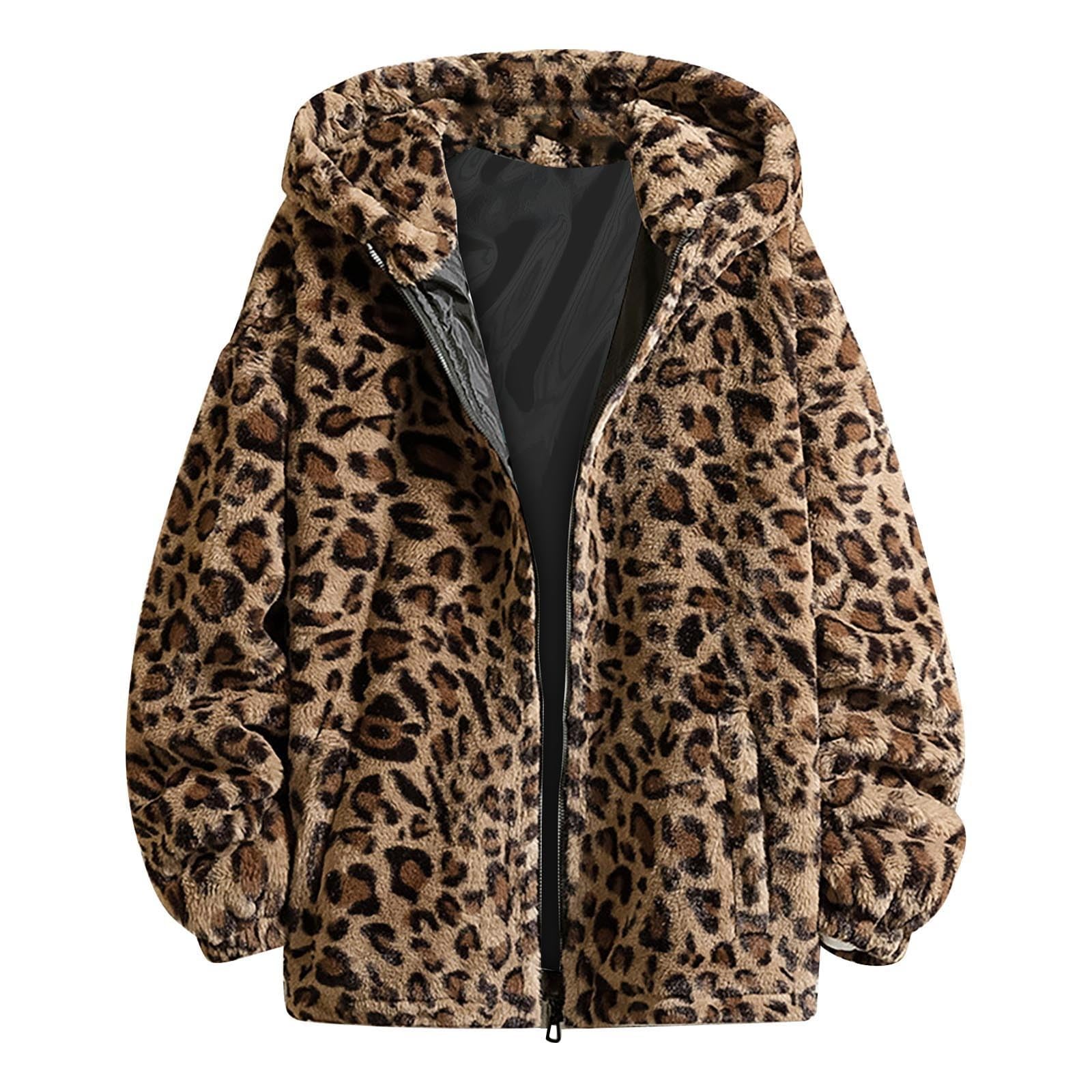 Polaire Homme Zippées Veste Sherpa Sweatshirt Doublure Gilet avec Poches Fleece Jacket De Randonnée D'extérieur Chaude sans Capuche