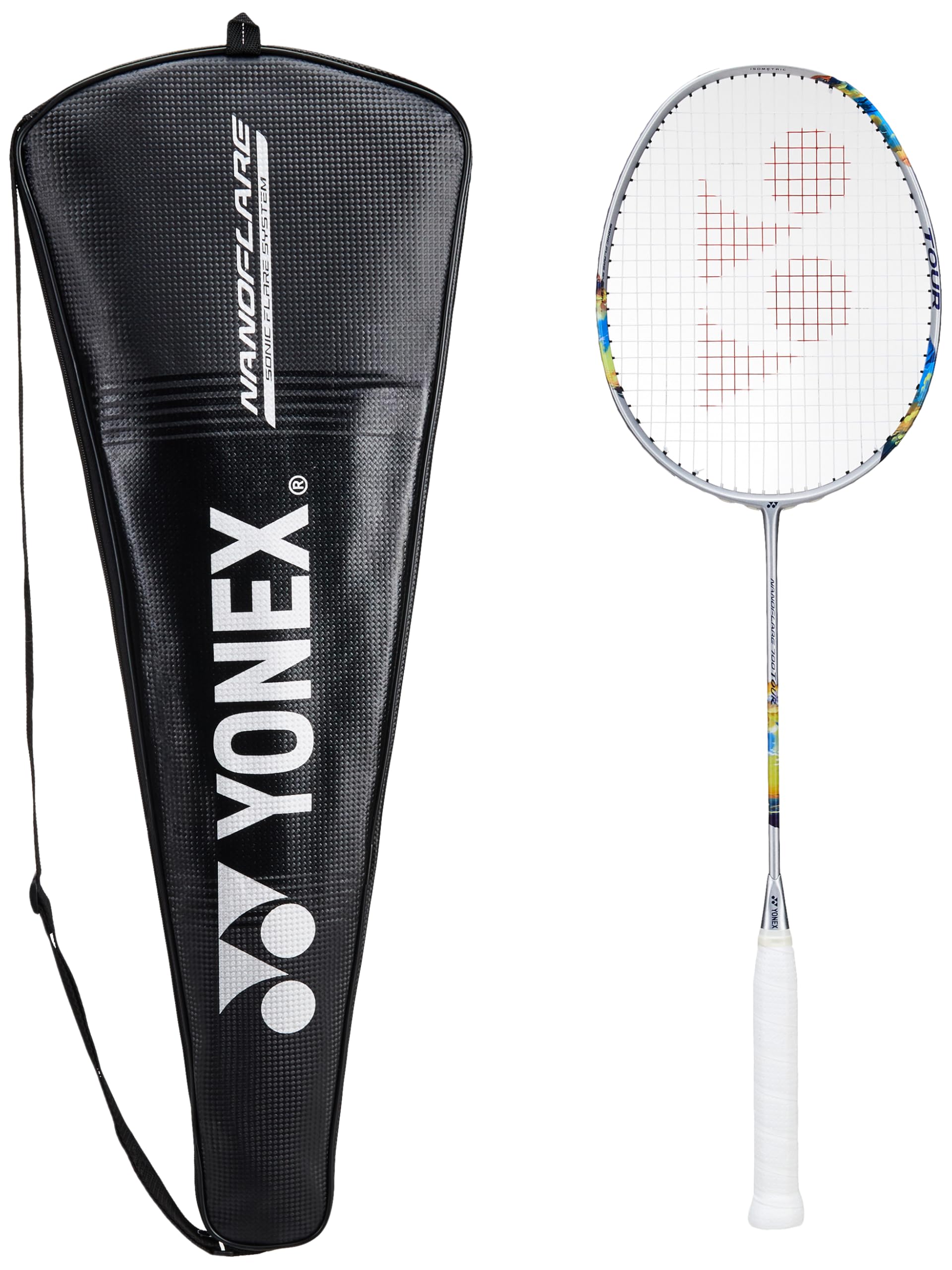 Yonex Badminton Racquet Nanoflare 700 Tour Graphite Silver Sky