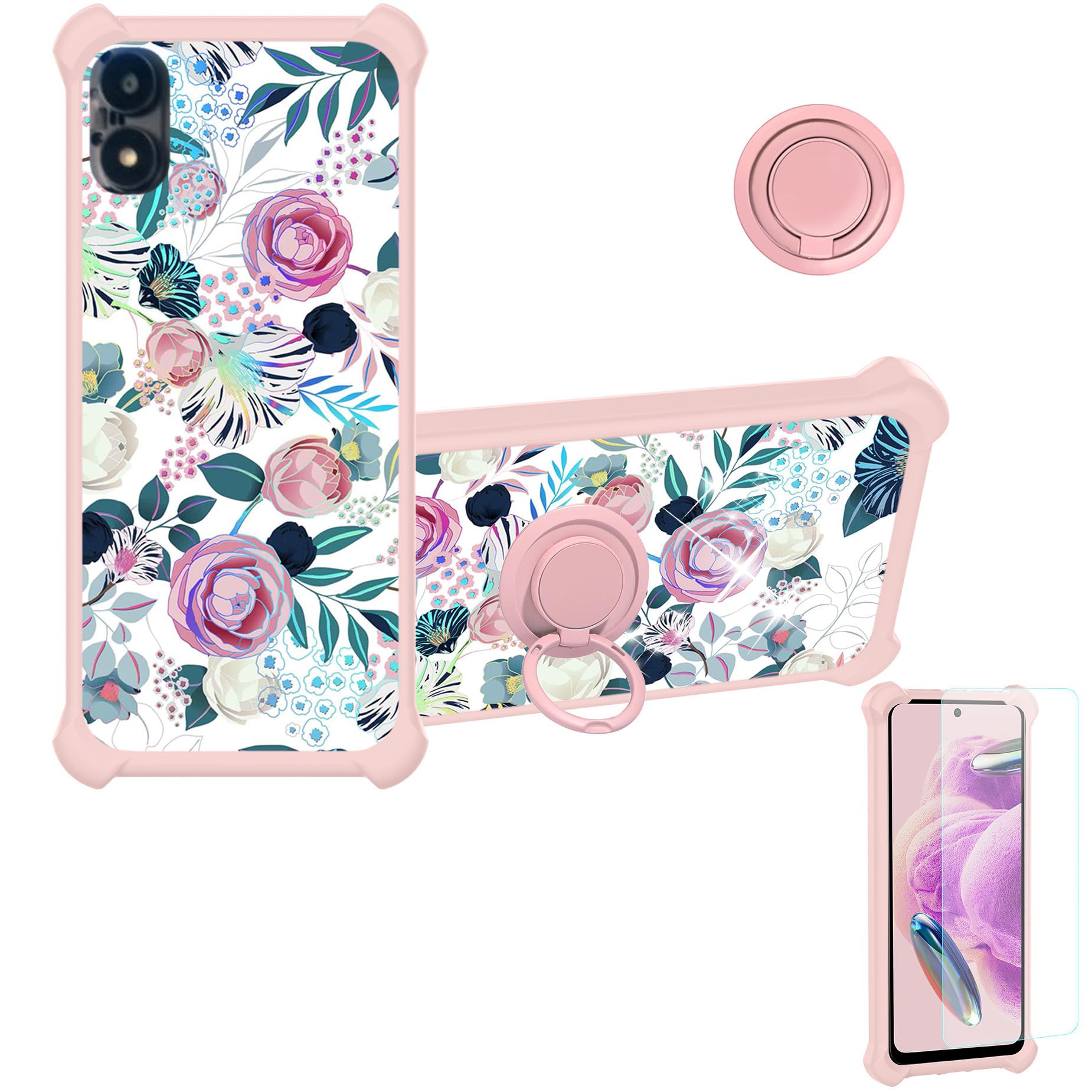 Amazon.com: jioeuinly Case Compatible for Foxx FOXXD A67L Phone Case Cover  [with Tempered Glass Screen Protector][Hard PC + Soft Silicone][Ring  Support] [Colorful Reflect Light] IMDF-HUA3 : Cell Phones & Accessories