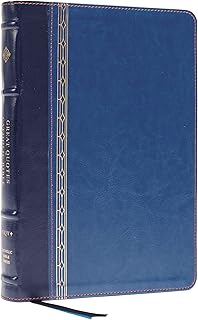 NRSVCE, Great Quotes Catholic Bible, Leathersoft, Blue, Comfort Print: Holy Bible