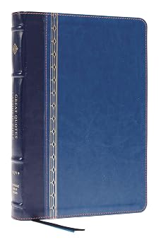 NRSVCE, Great Quotes Catholic Bible, Leathersoft, Blue, Comfort Print Holy Bible