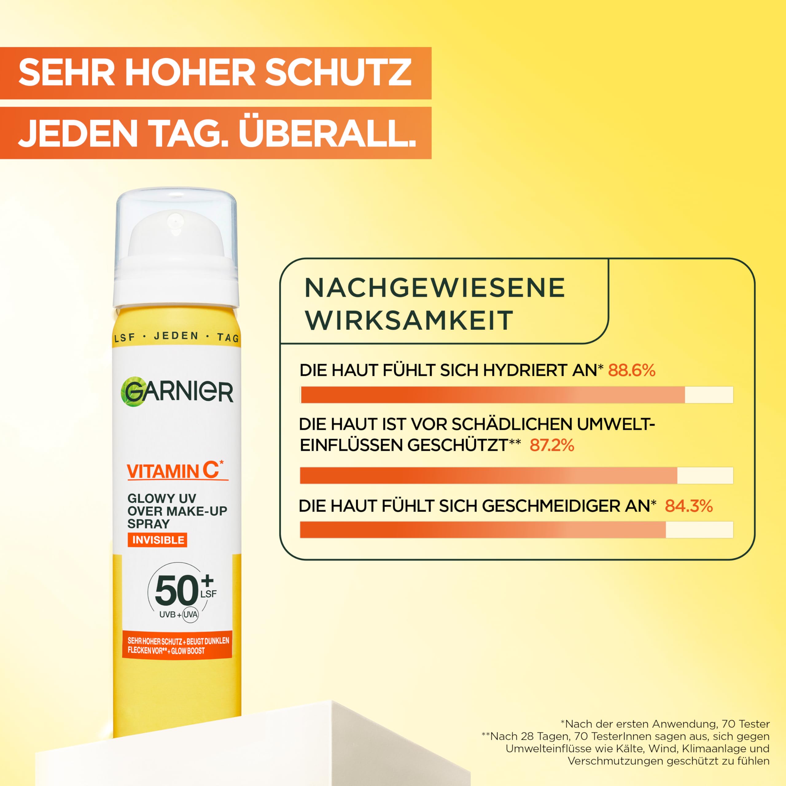 Garnier Skin Active Vitamina C Glow UV Over Make Up Spray